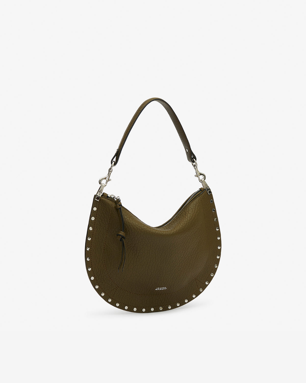 Bolso oskan soft zip en piel «bubble» - Caqui - Woman - 5