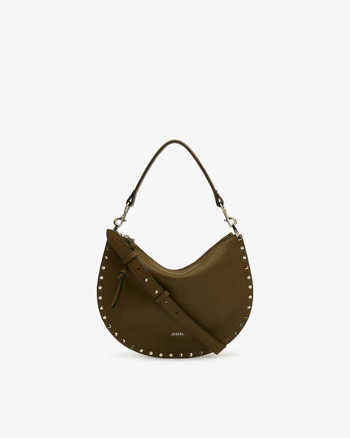 Bolso oskan soft zip en piel «bubble» - Caqui - Woman - 1