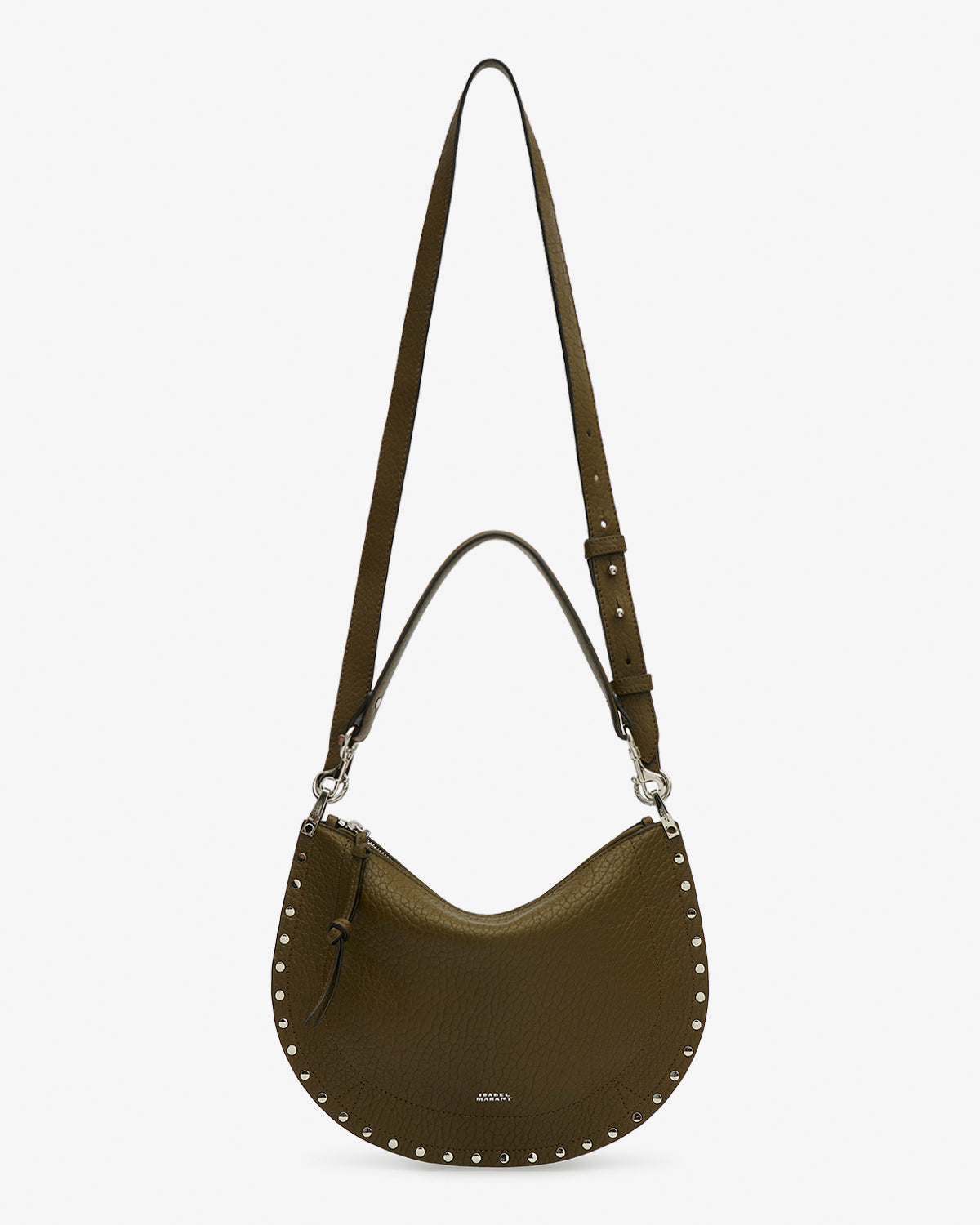 Bolso oskan soft zip en piel «bubble» - Caqui - Woman - 6