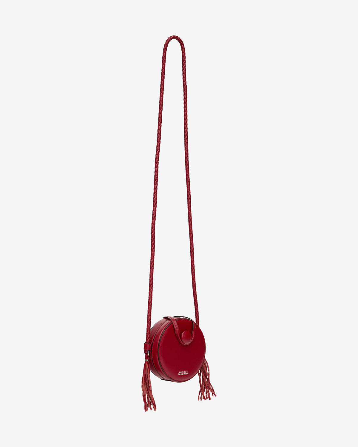 Houna soft leather bag - Deep red - Woman - 5