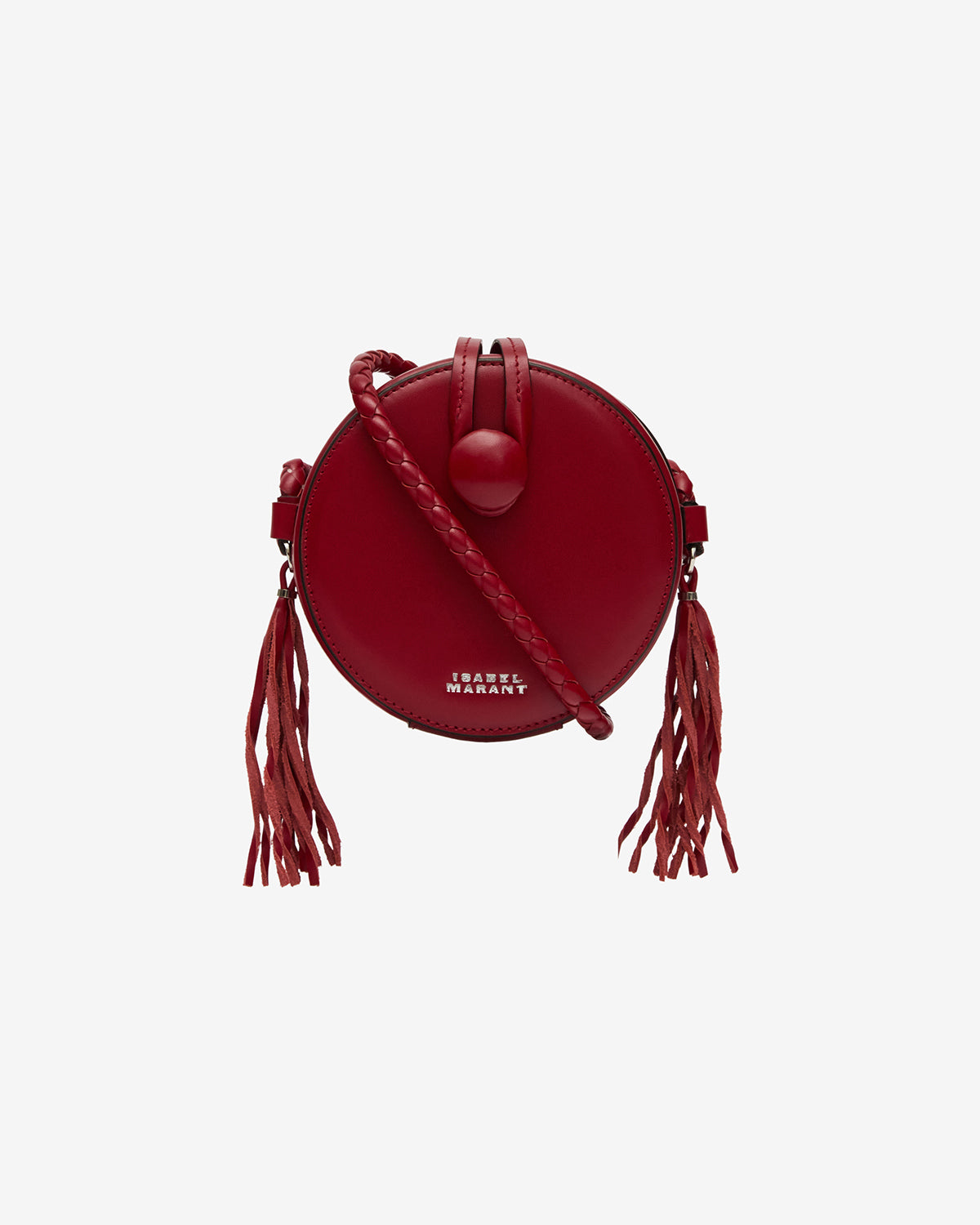 Houna soft leather bag - Deep red - Woman - 6