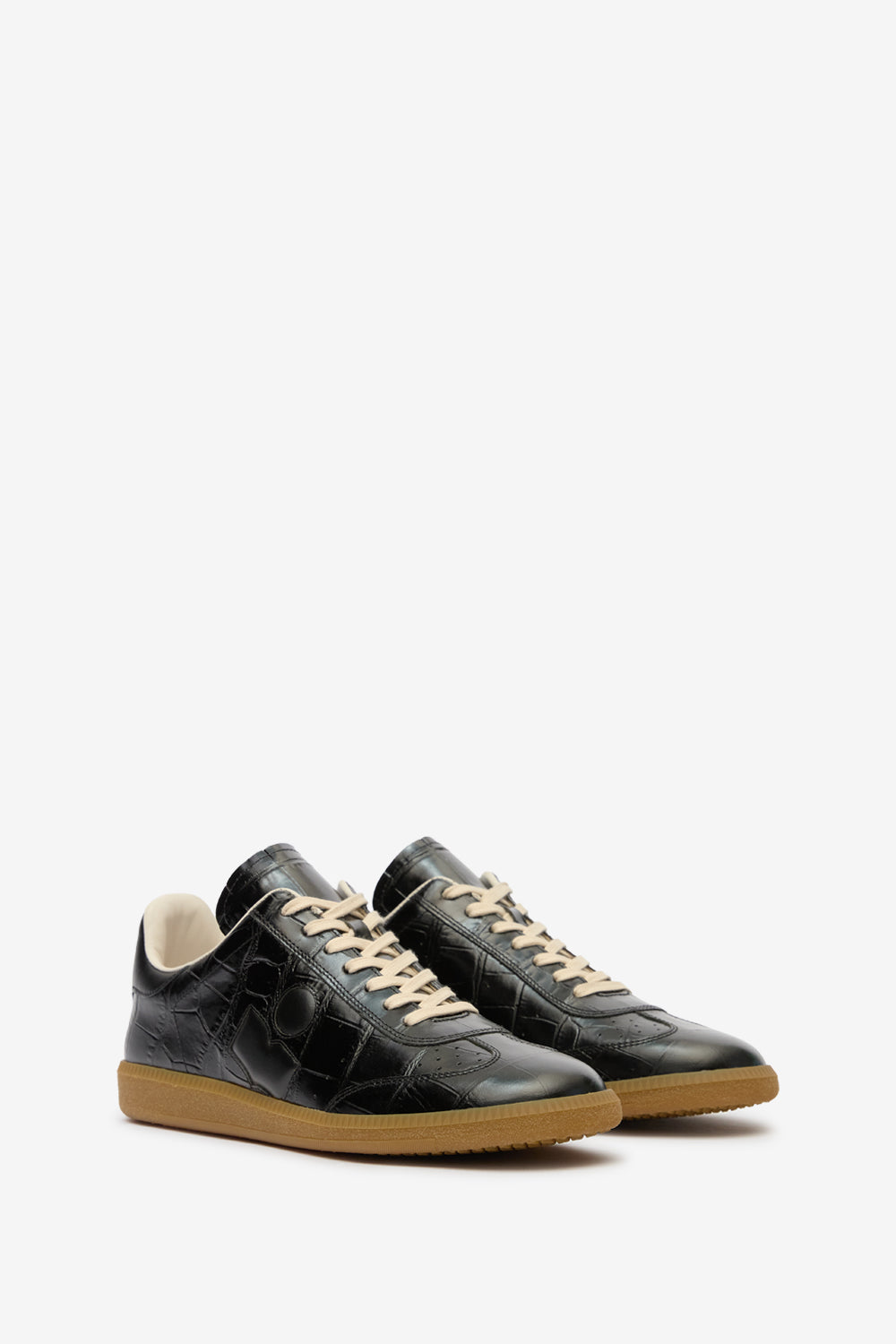 Niedriger sneaker brycy aus leder - Schwarz - Man - 3