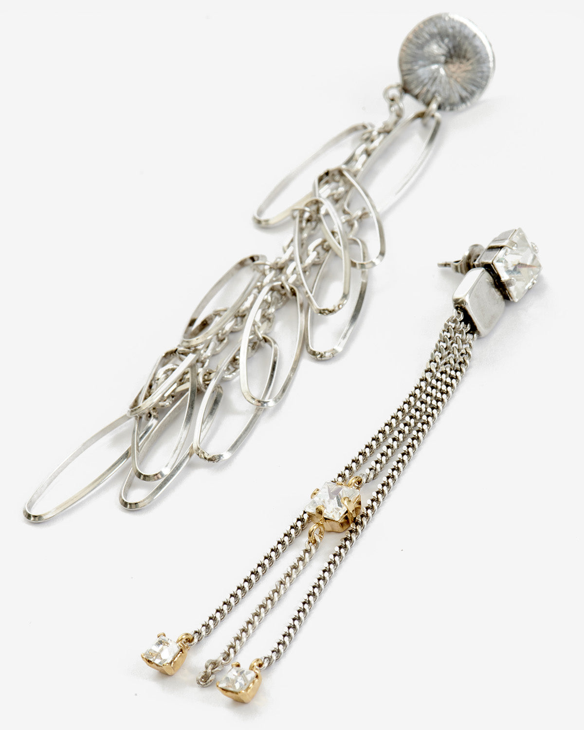 Jodie pendant earrings - Silver - Woman - 3