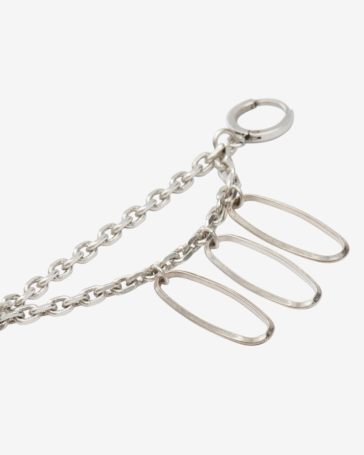 Grace man earrings Man Silver 2