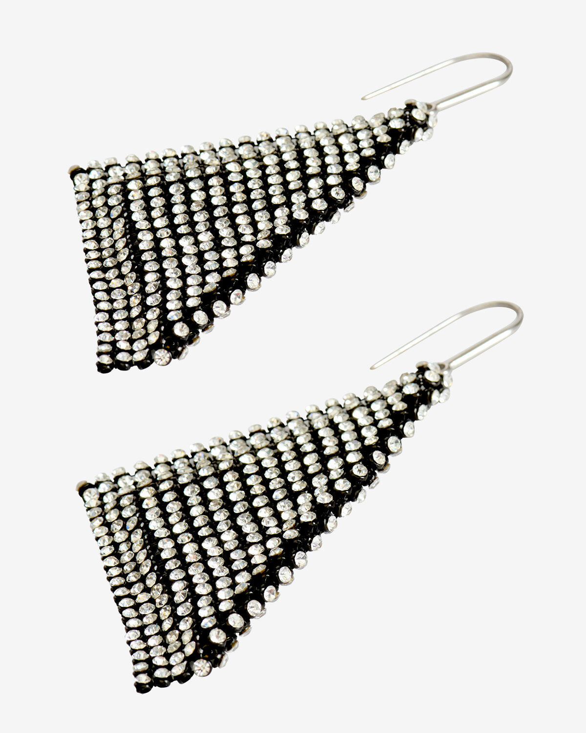Orecchino ava Woman Black and silver 2