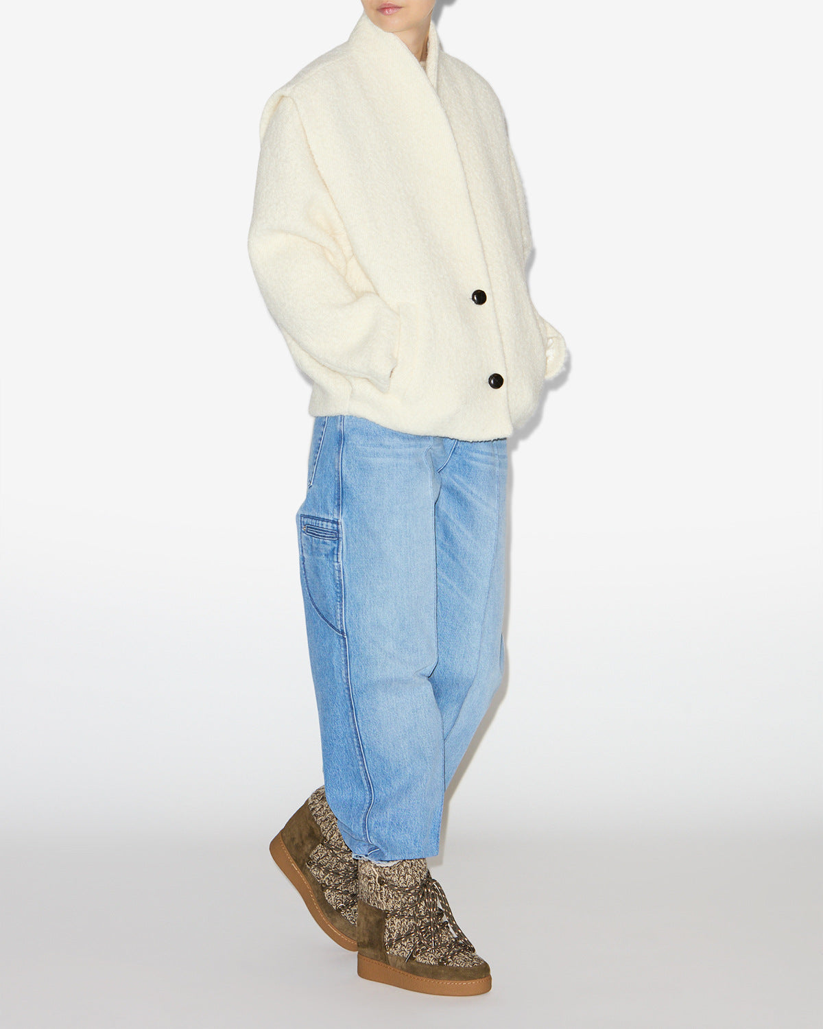 Nowla 스웨이드 소재의 애프터 스키 앵클부츠 - 청동 - Woman - 6