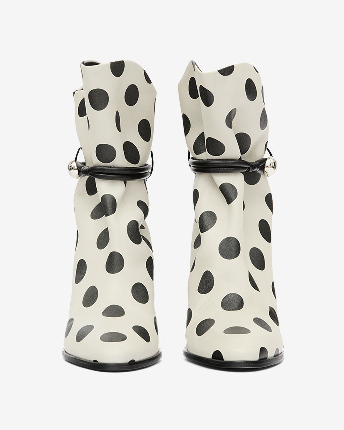 Botas lolya Woman Beige and black 2