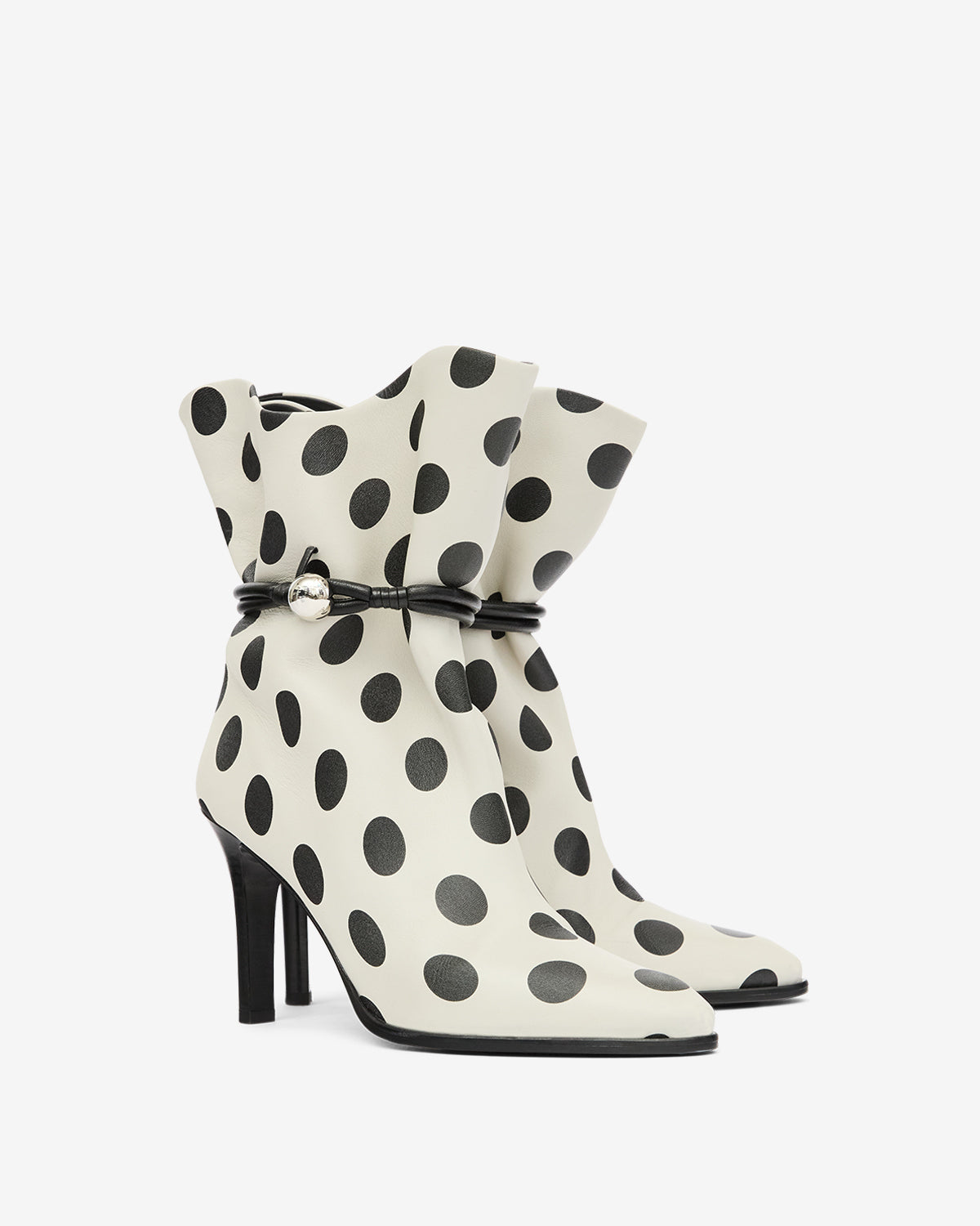 Botas lolya Woman Beige and black 2