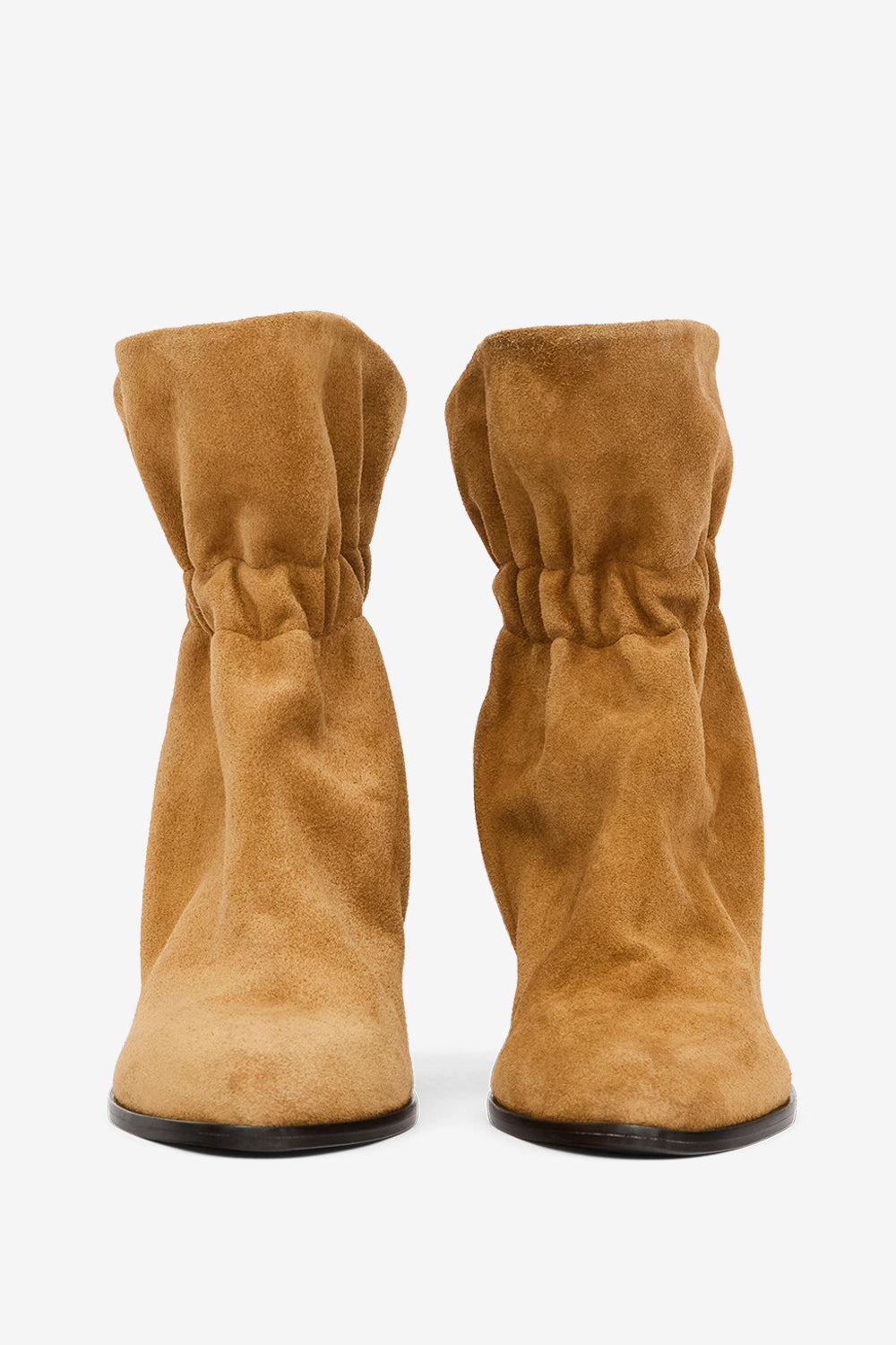 Forla leather ankle boots - Cognac - Woman - 4