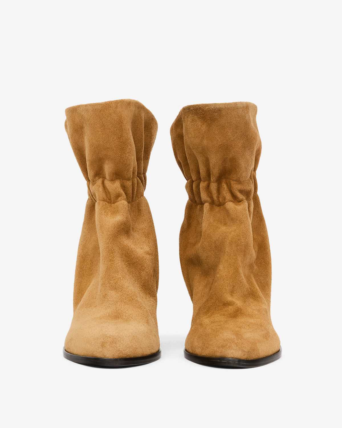 Forla leather ankle boots - Cognac - Woman - 4