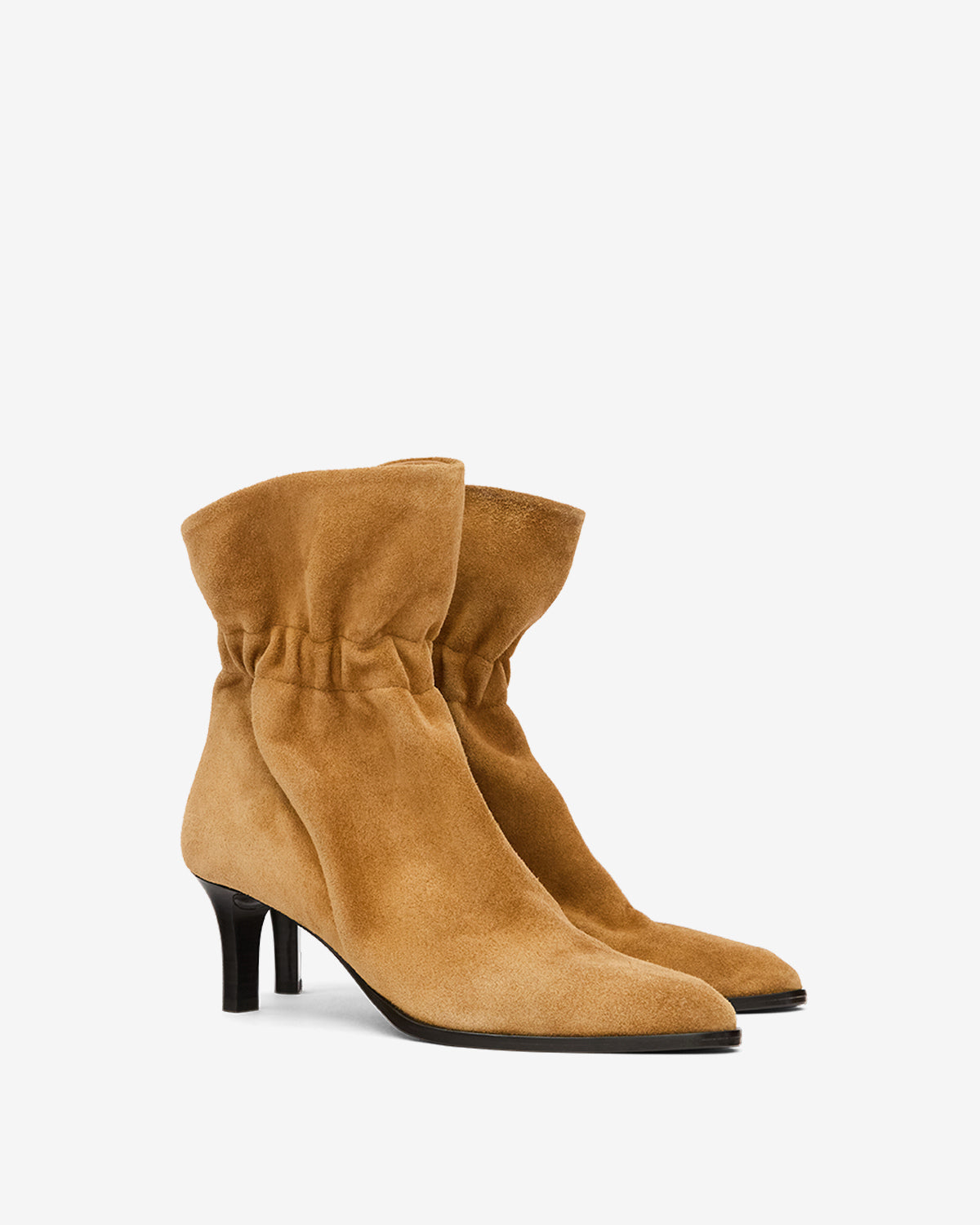Forla leather ankle boots - Cognac - Woman - 3