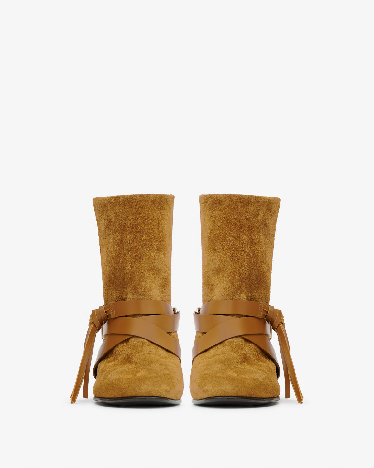Botas rejen Woman Cognac 2