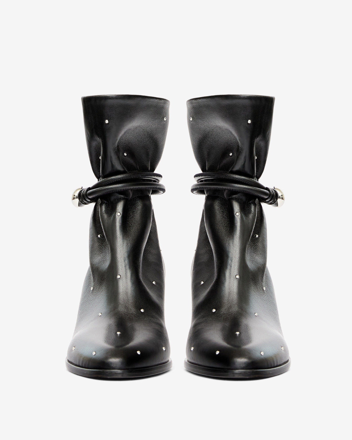 Forla button boots Woman Black 2