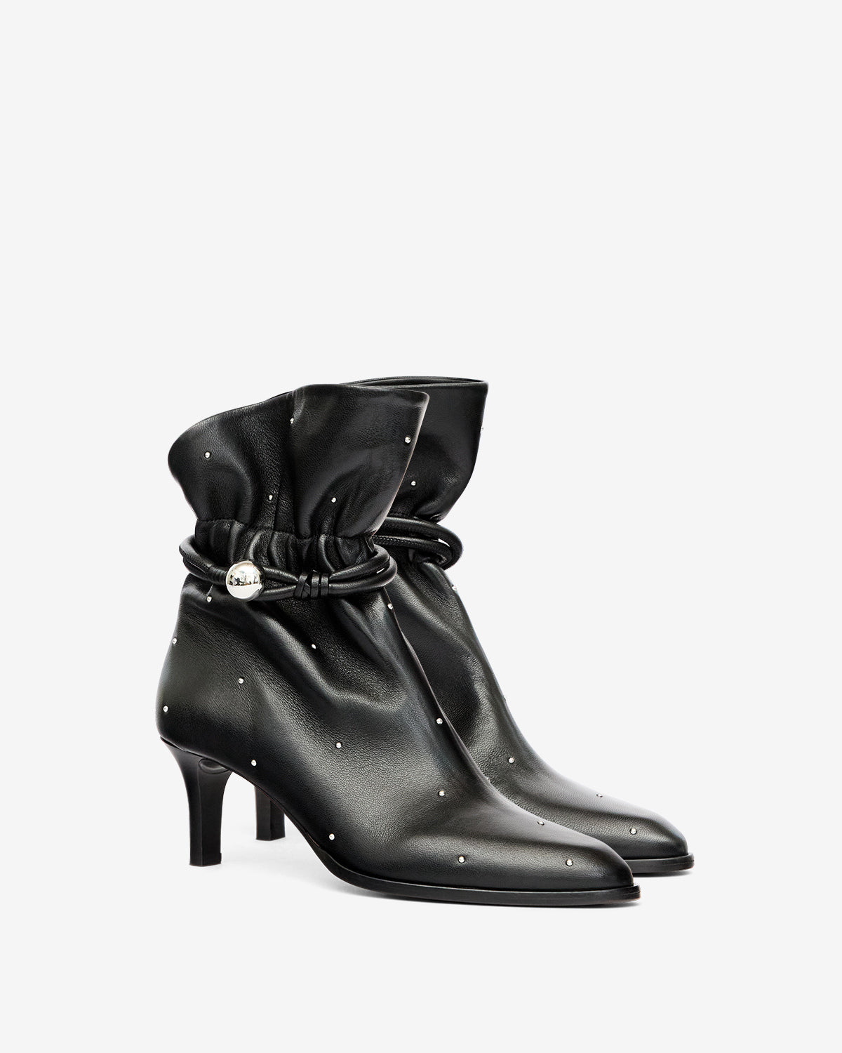 Forla button boots Woman Black 2