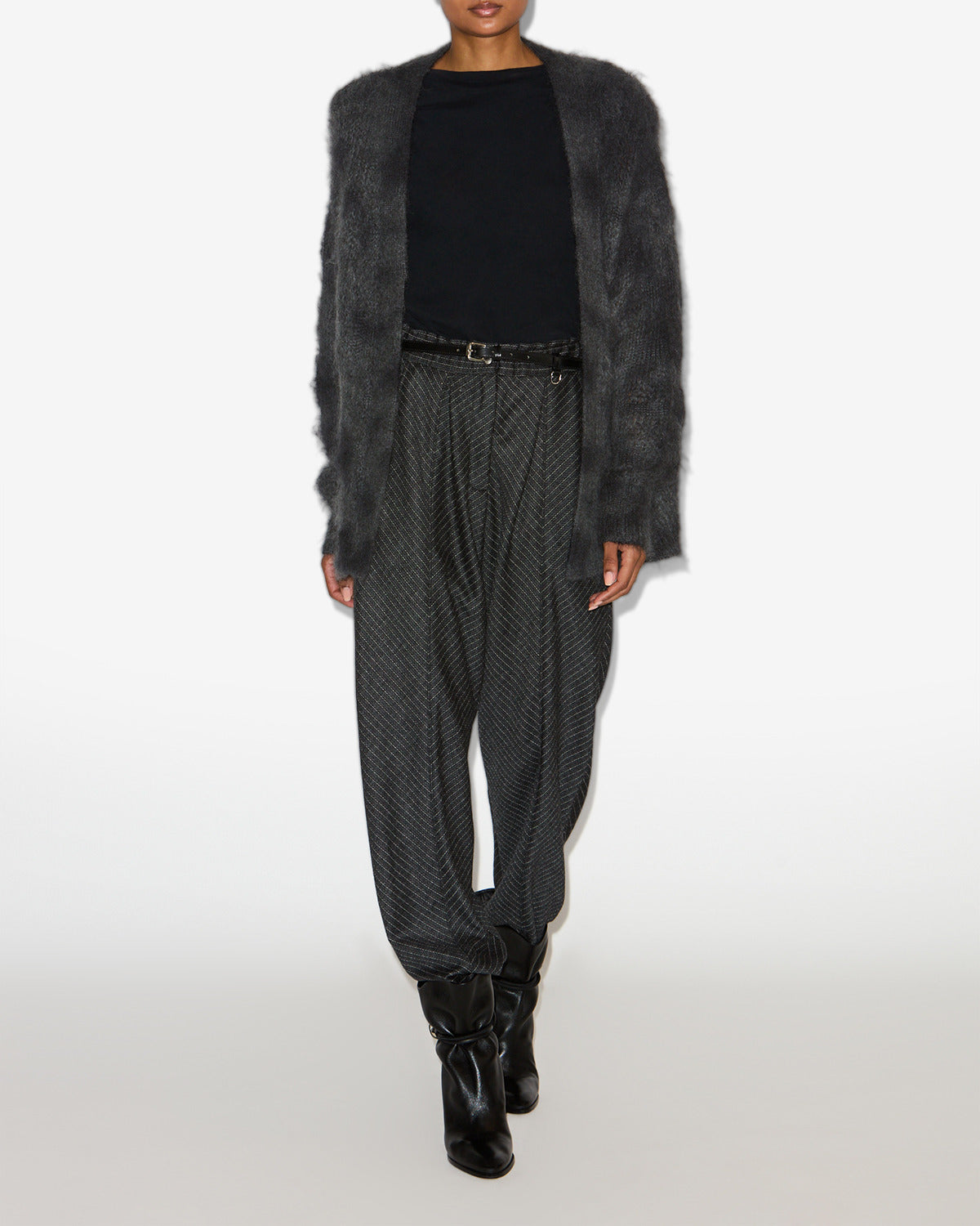 Cardigan mylene Woman Anthracite 4