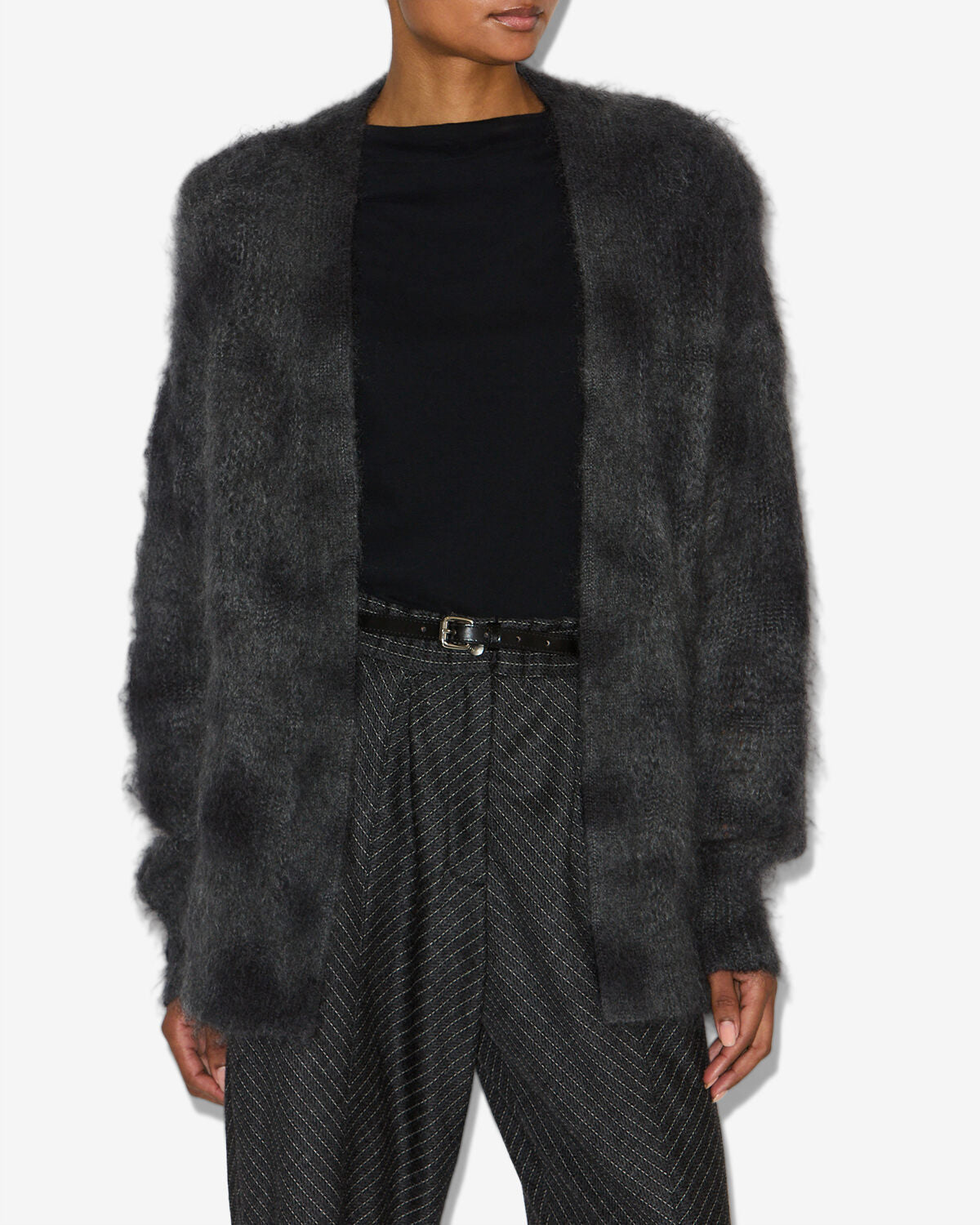 Cardigan mylene Woman Anthracite 4