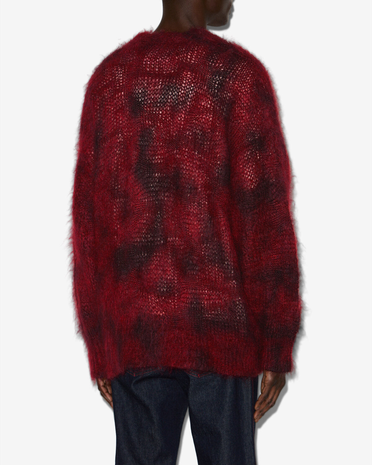 Mahel カーディガン Man Deep red 3