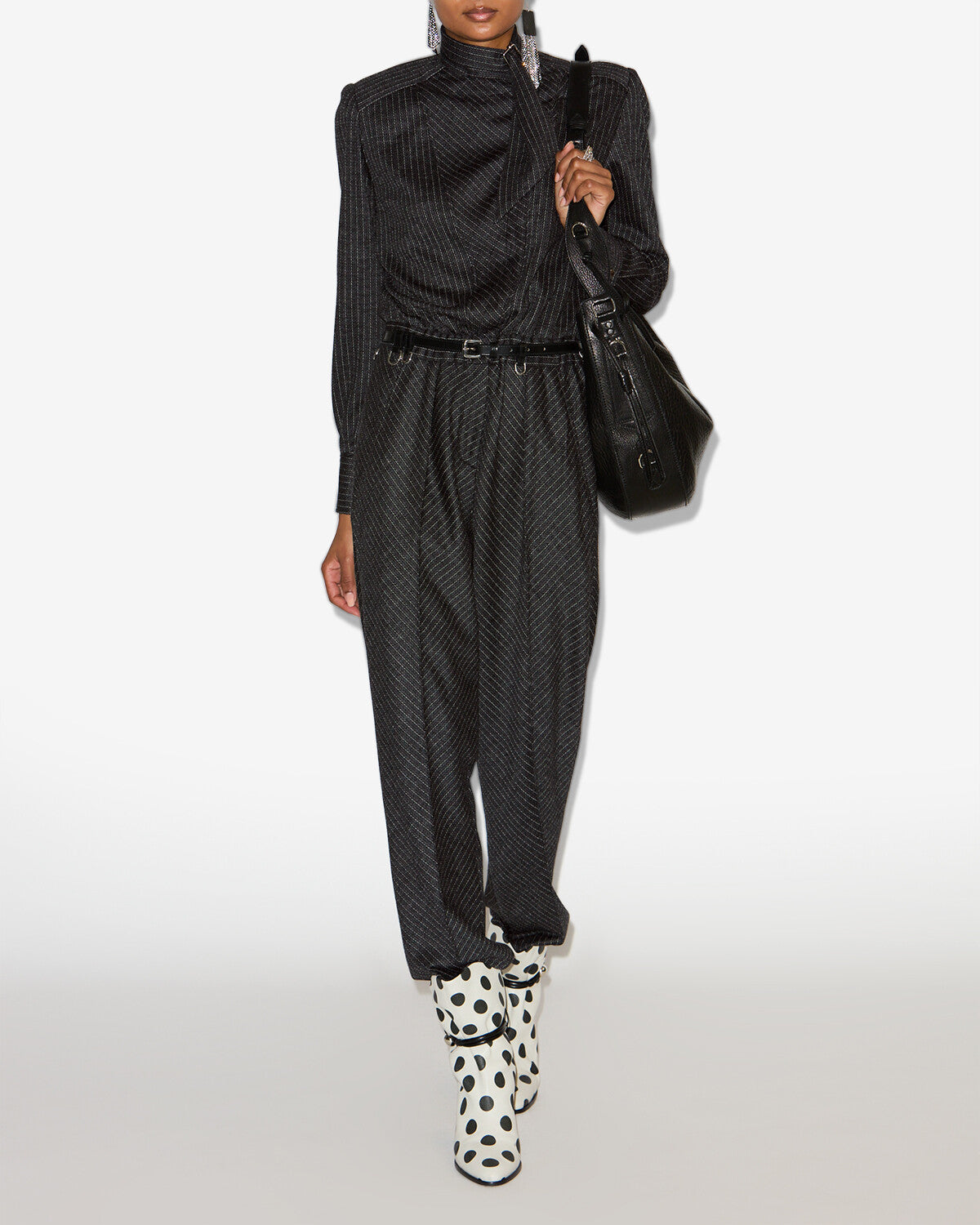 Rheane jumpsuit Woman Anthracite 4