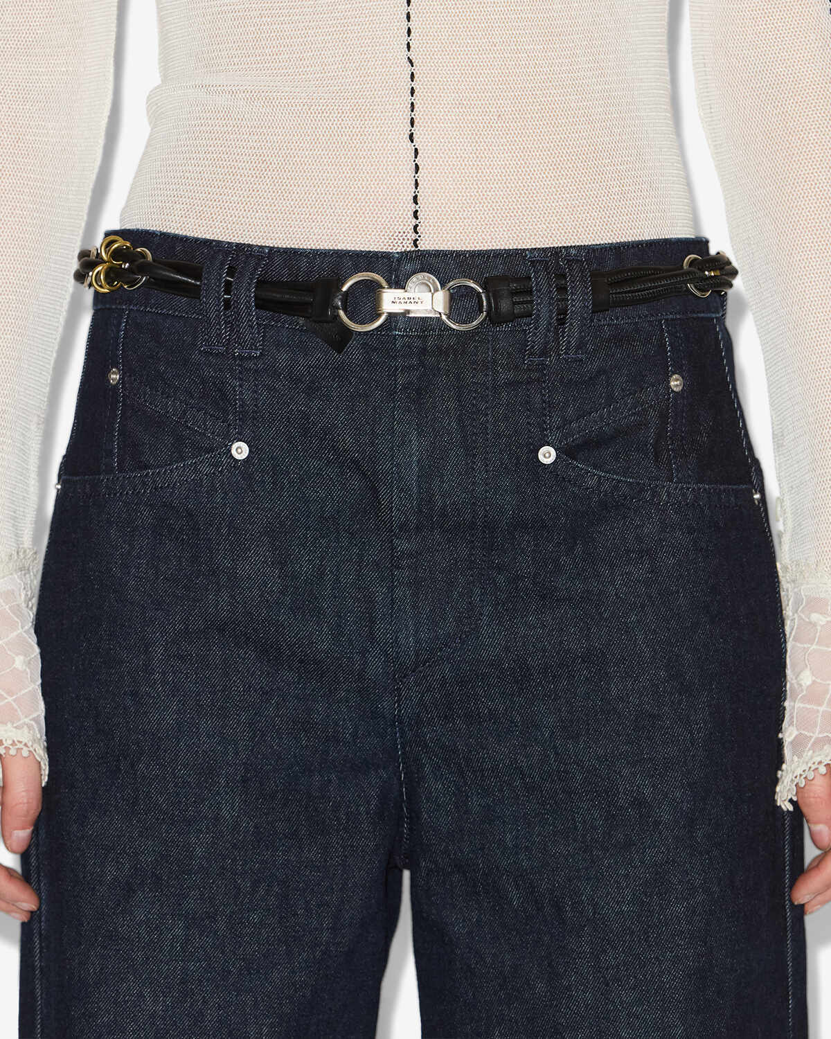 Mina belt Woman Black 1