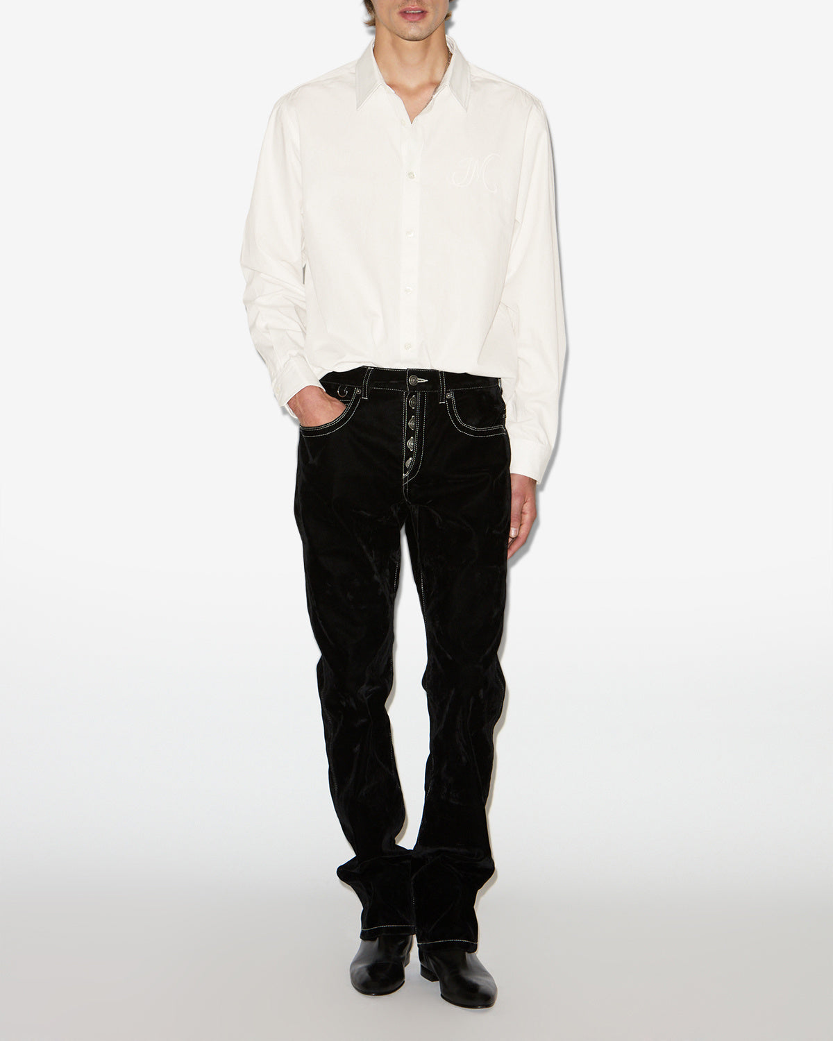 Chemise nathan Man Blanc 4
