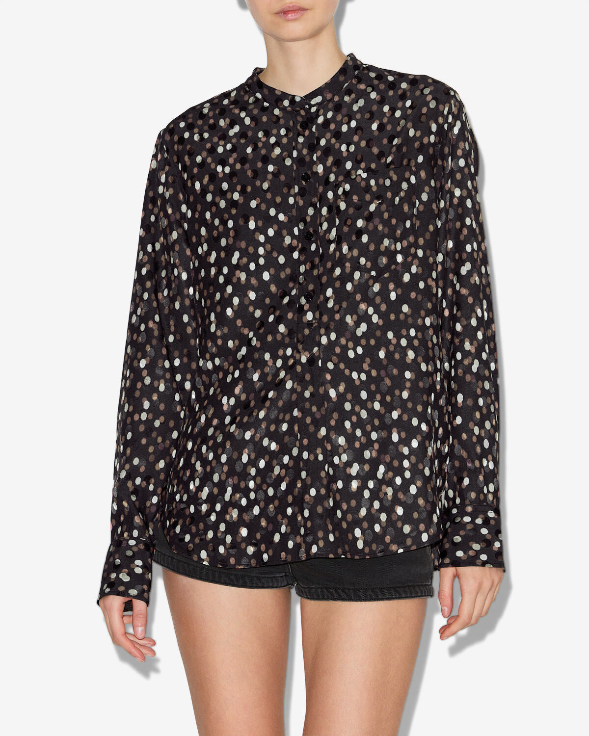 Blusa rusak Woman Black-red 4