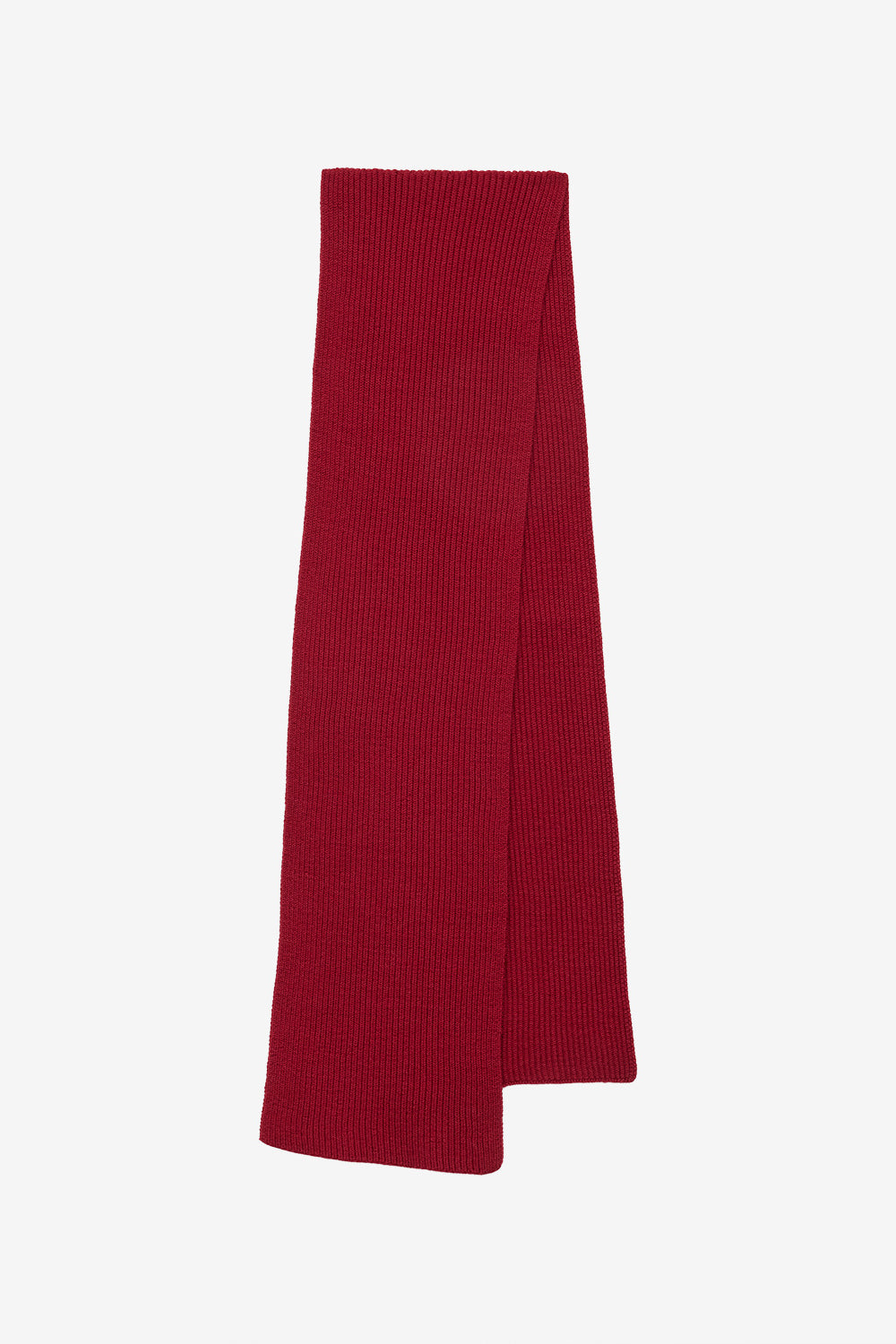 Ziah tube knit scarf - Deep red - Woman - 1