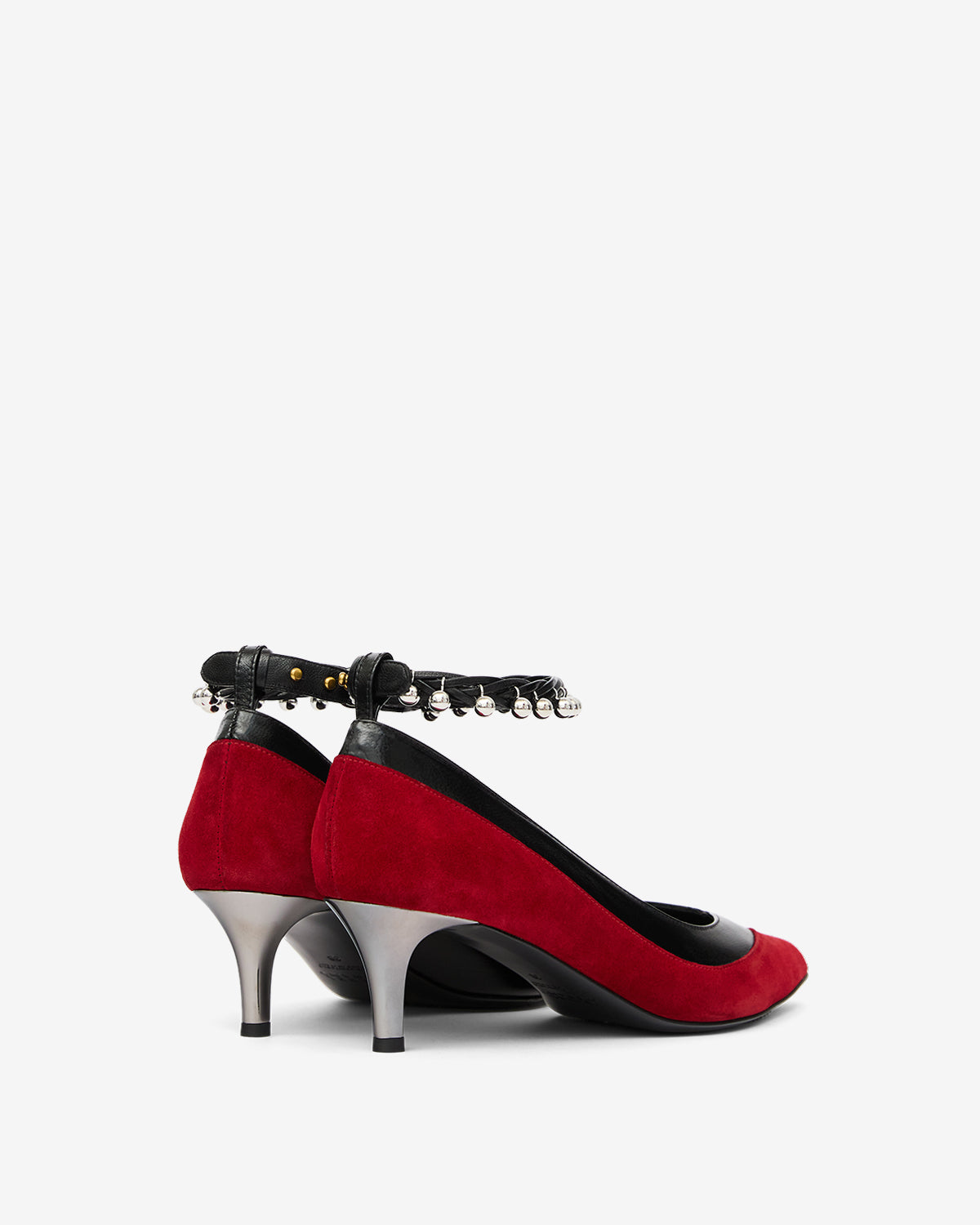 Escarpins palby Woman Rouge-noir 2