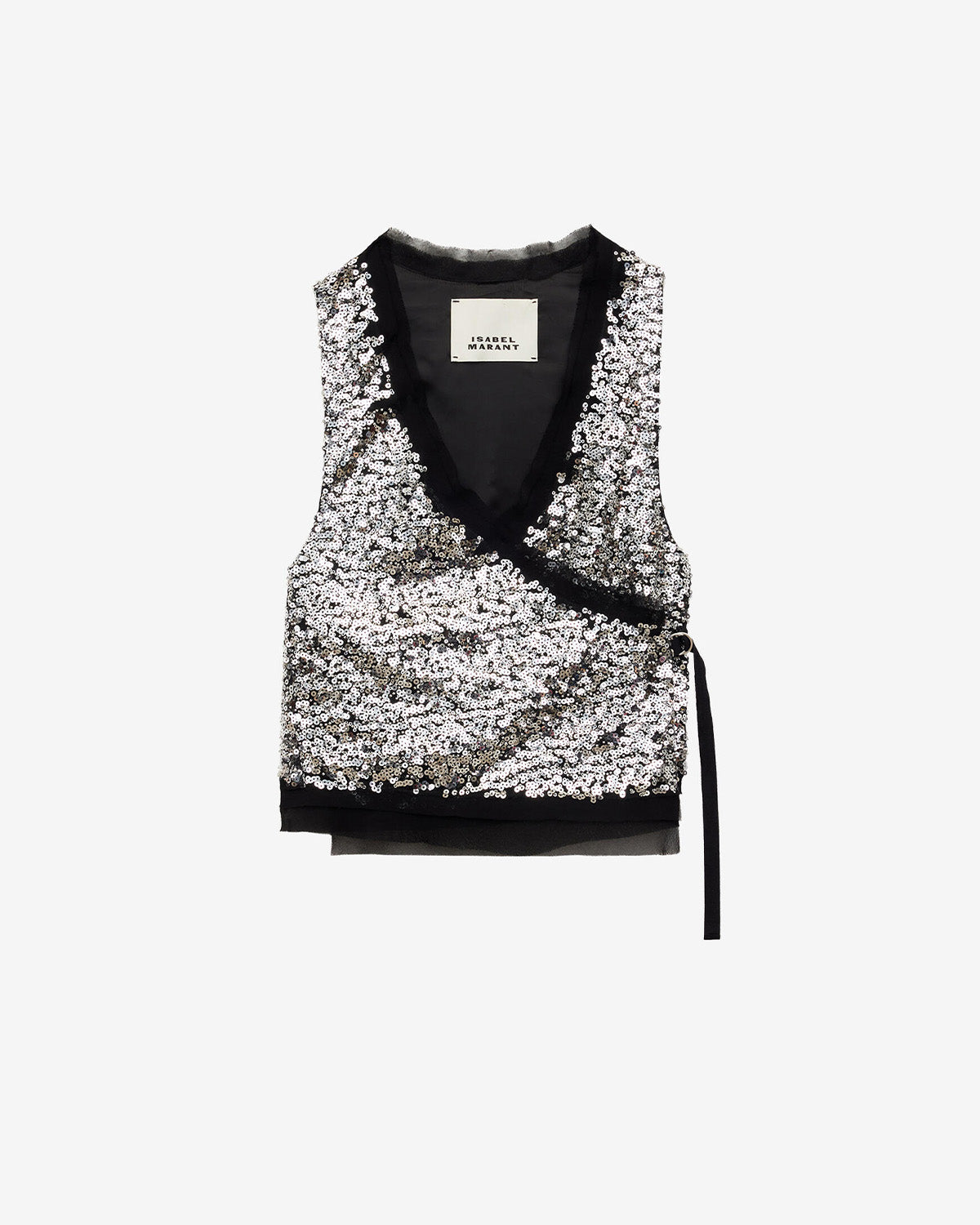 Gilet tahina Woman Argent 1