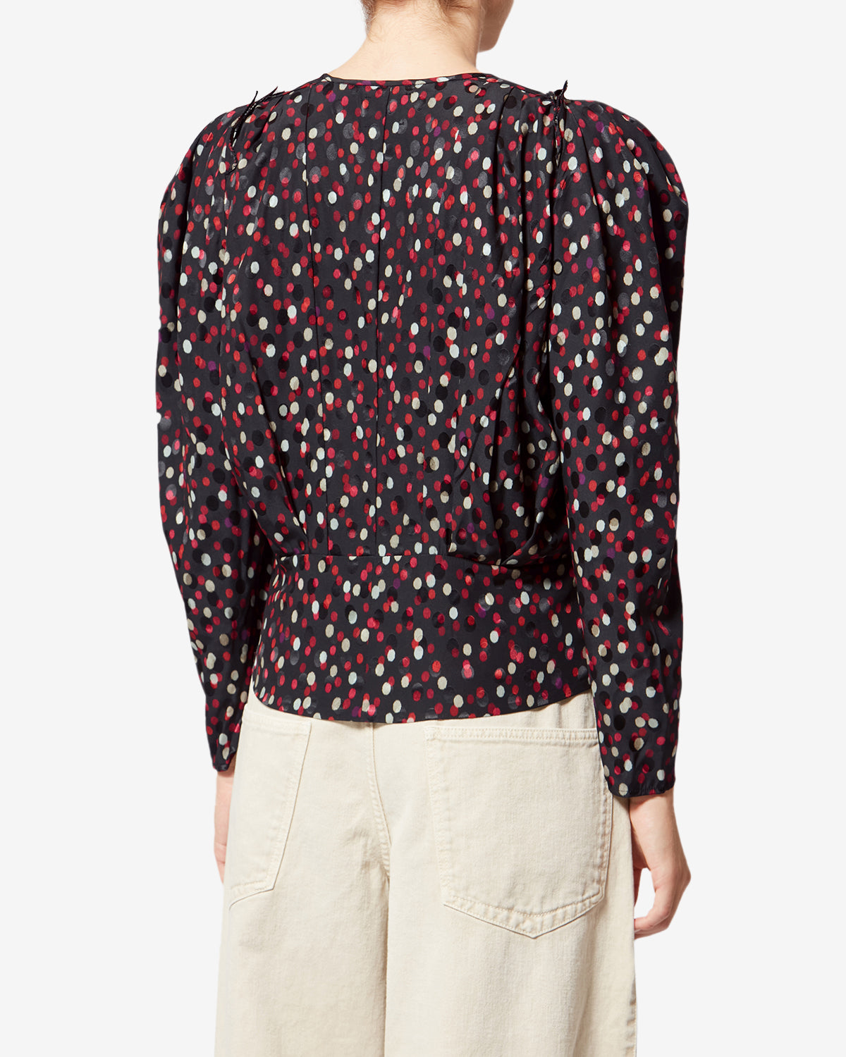 Zarga top Woman Black-red 3