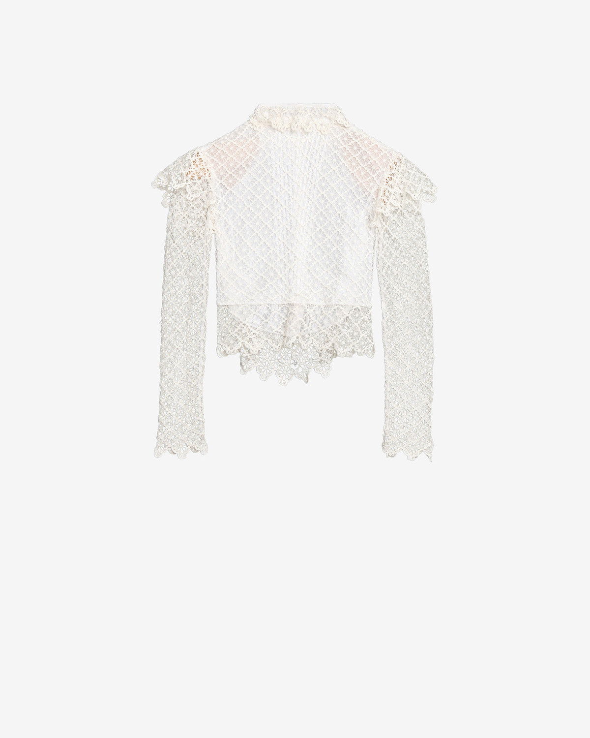 Top in guipure ludivine - Ecru - Woman - 5