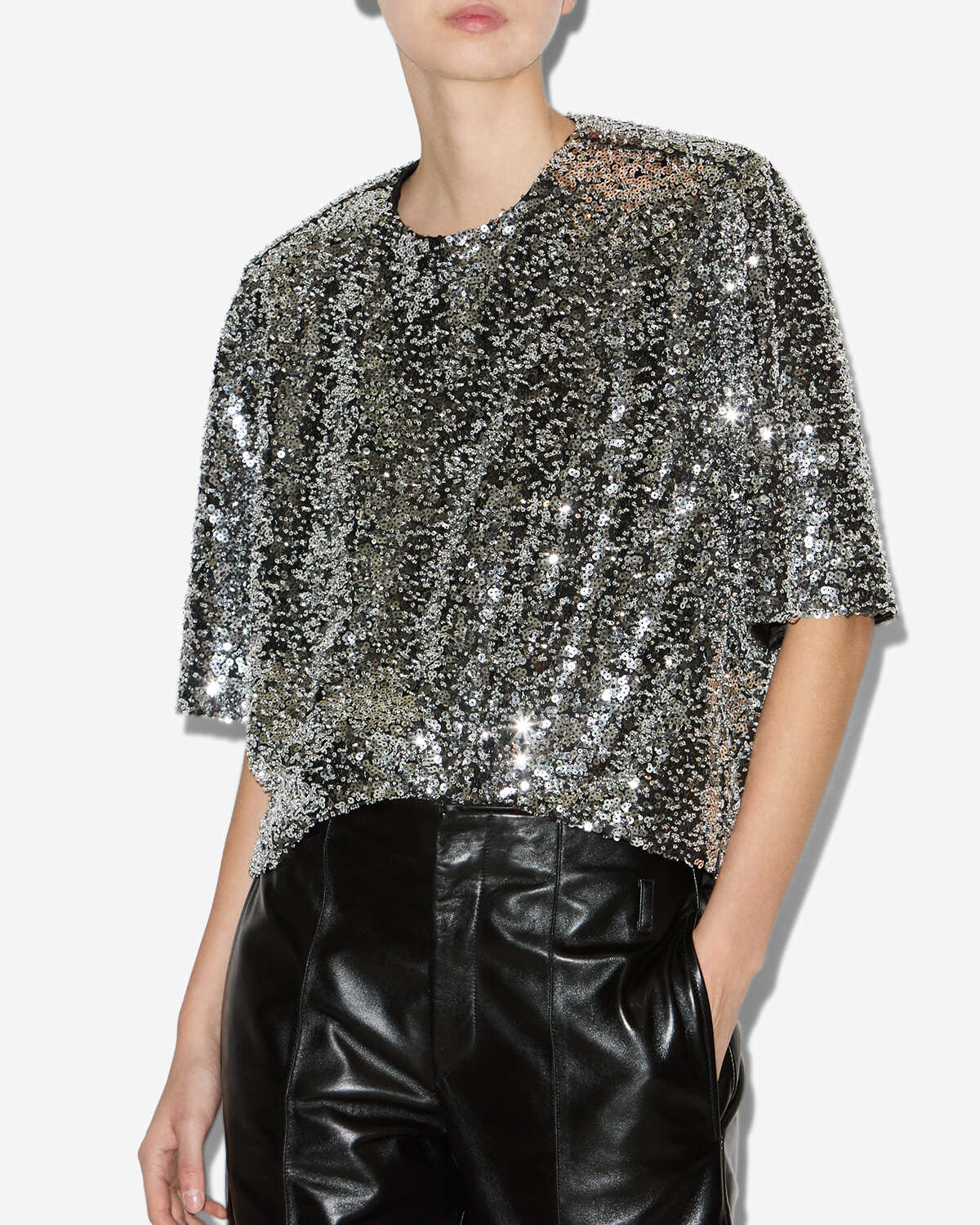 Helga top Woman Silver 4