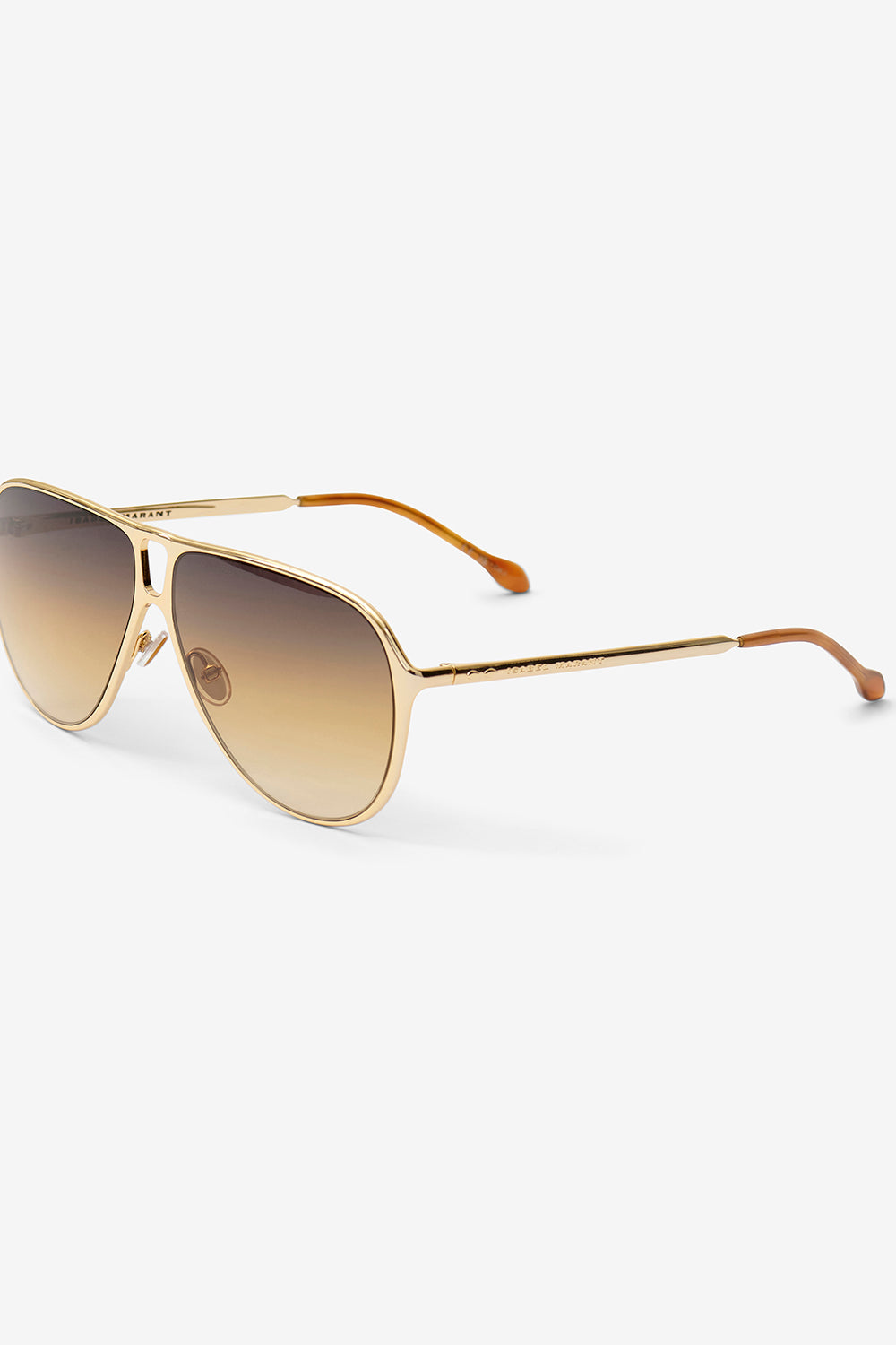 Haylo アビエイターサングラス - Gold brown - brown shaded - Woman - 2