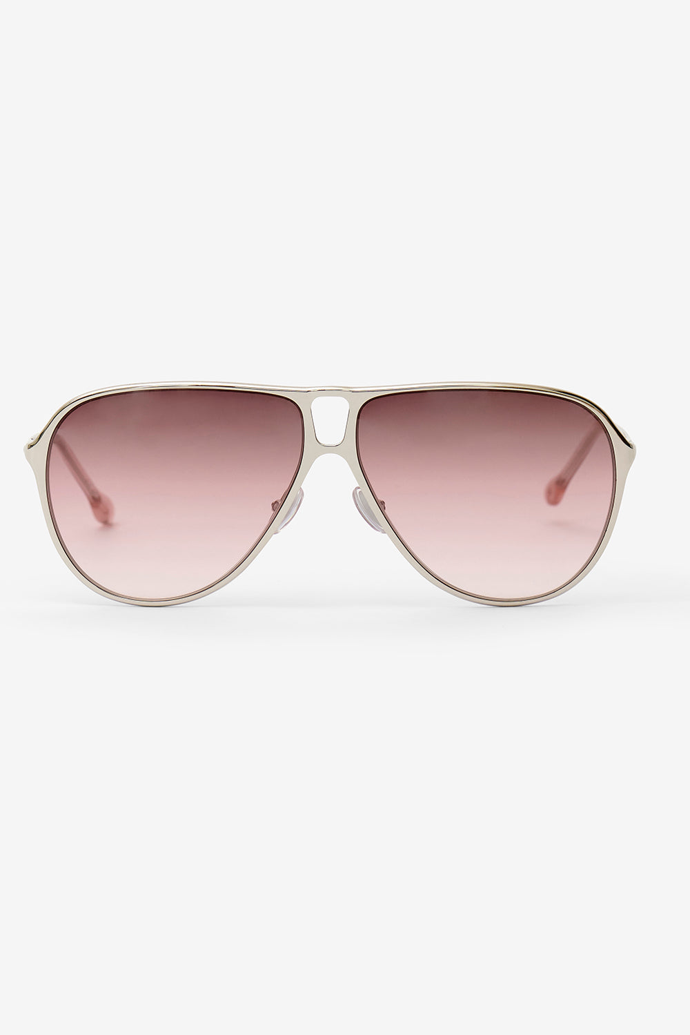 Haylo アビエイターサングラス - Palladium pink - burgundy s - Woman - 1