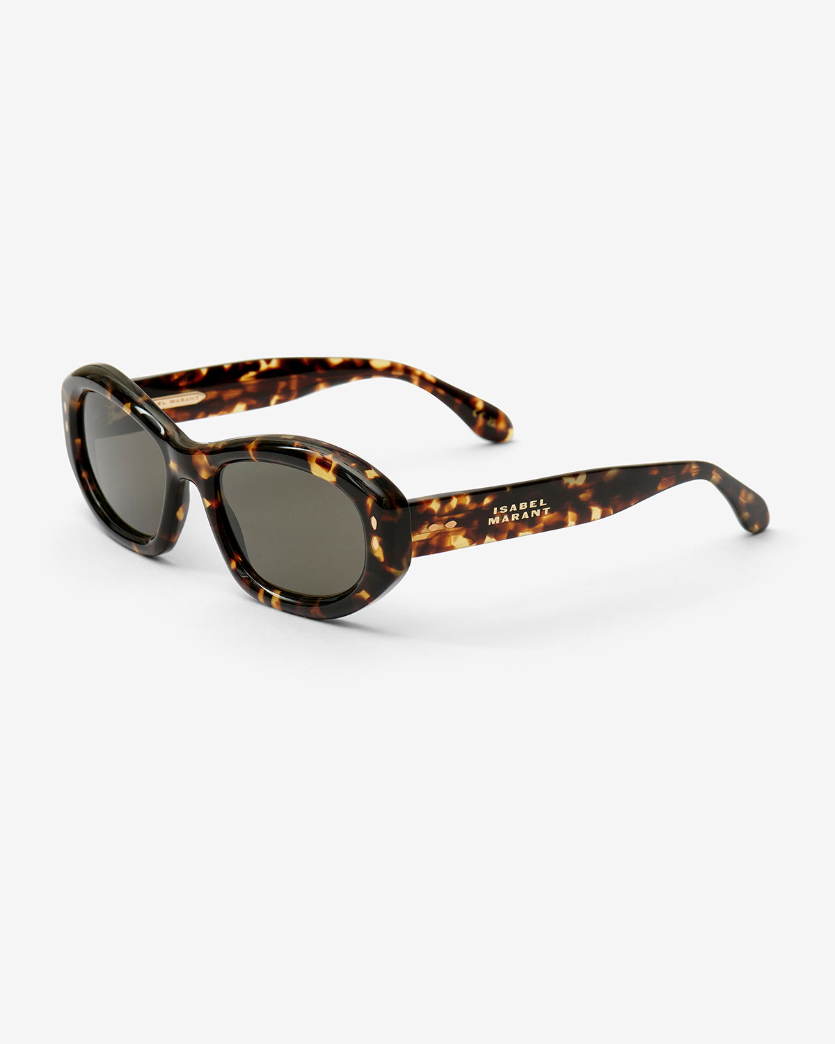 Lunettes de soleil ovales vancy - Havane/gris - Woman - 2