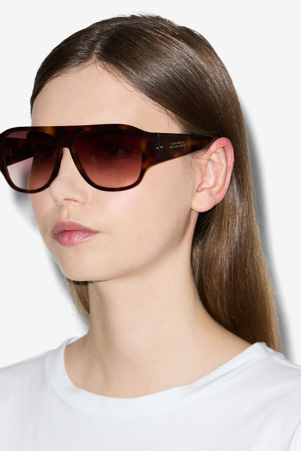 Mikala マスクサングラス - Havana - brown pink sh - Woman - 3