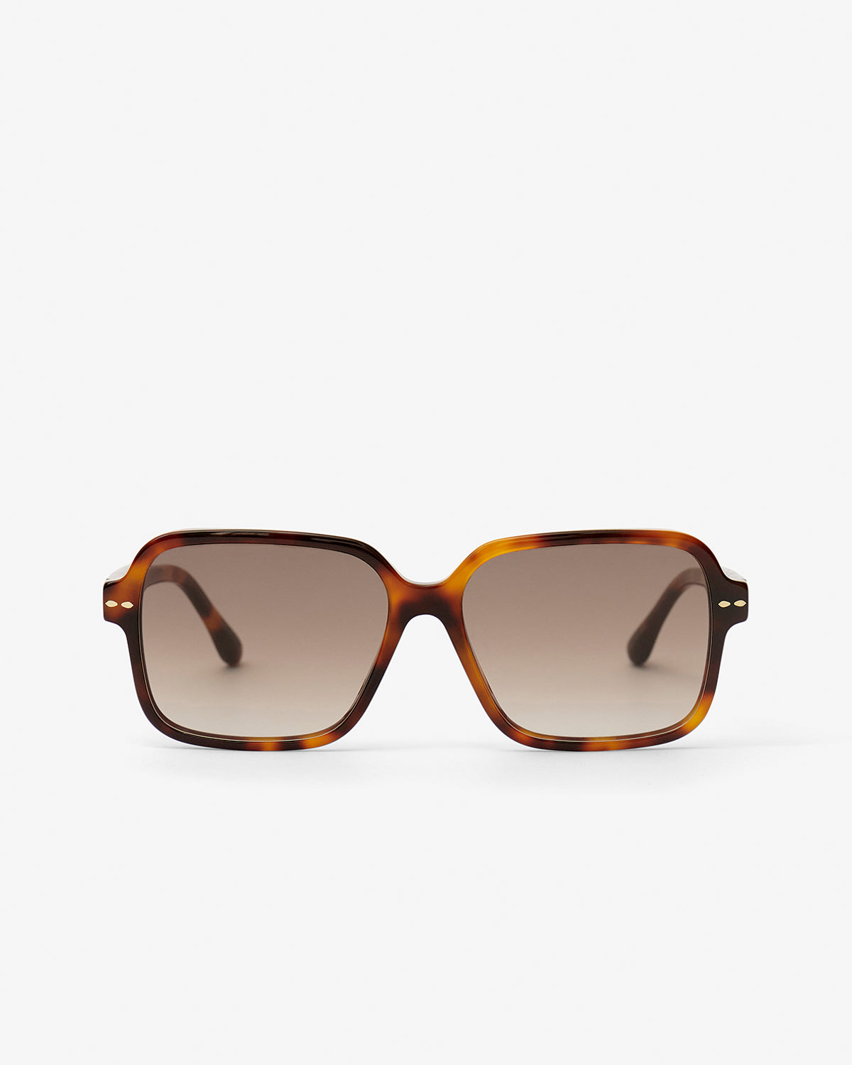 Gafas de sol cuadradas loelia - Havana-brown s - Woman - 1