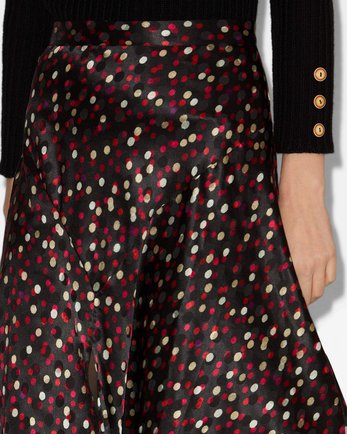 Rock sakura Woman Black-red 2
