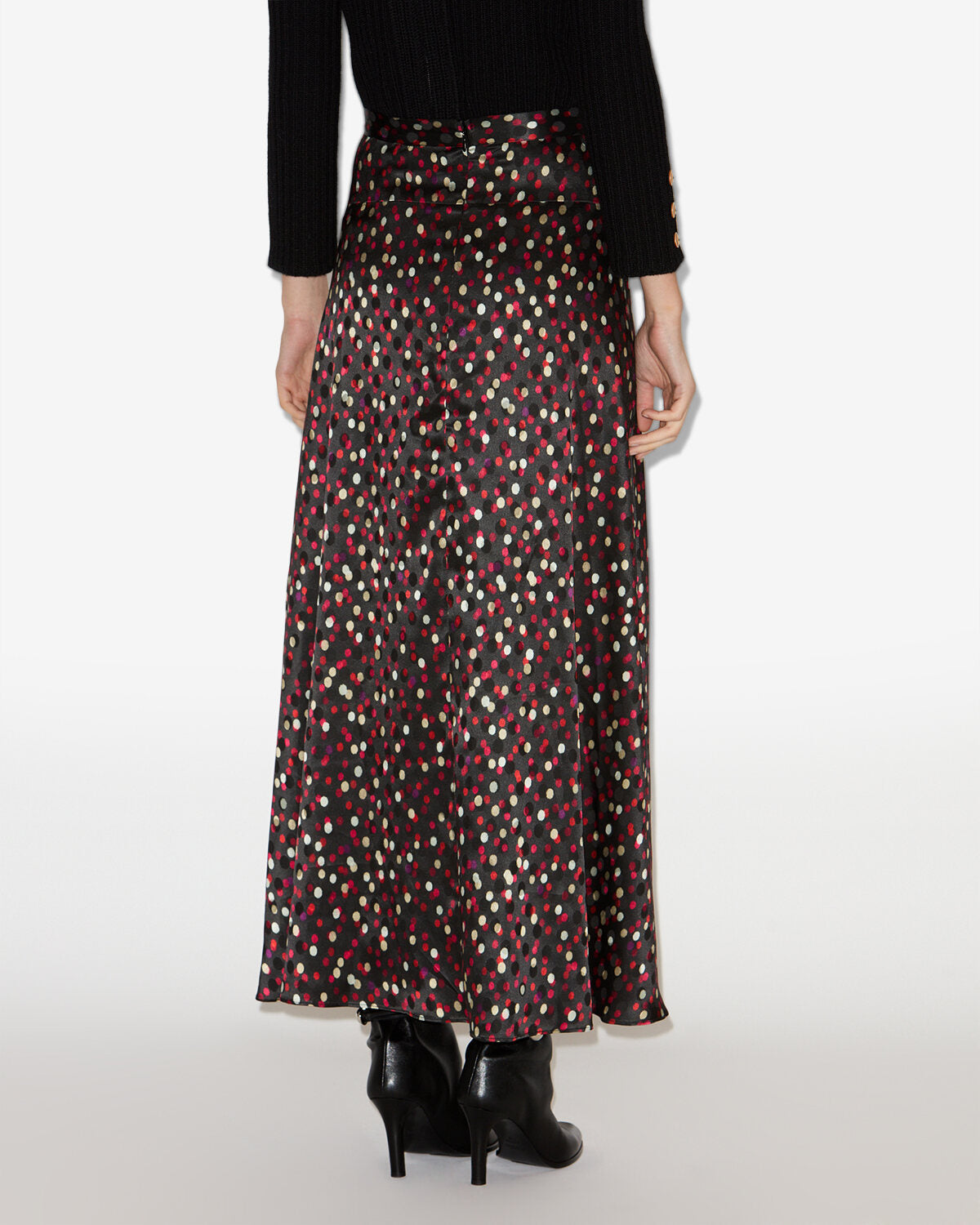 Rock sakura Woman Black-red 3