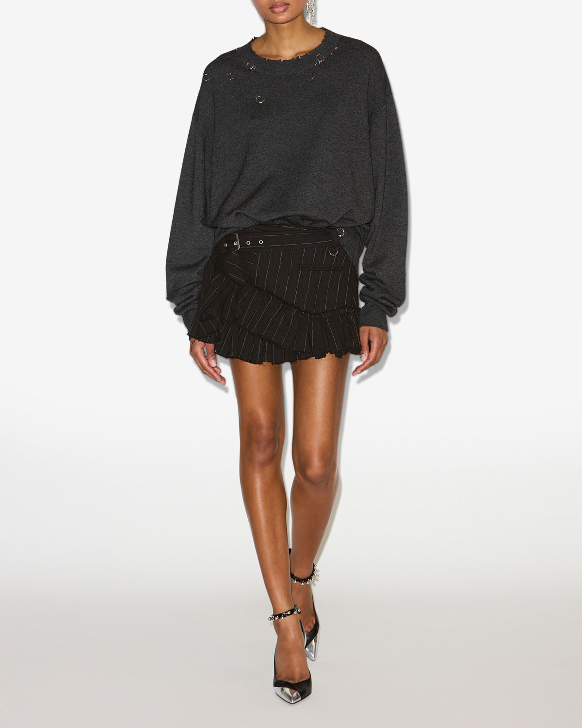 Falda maddy Woman Negro 4