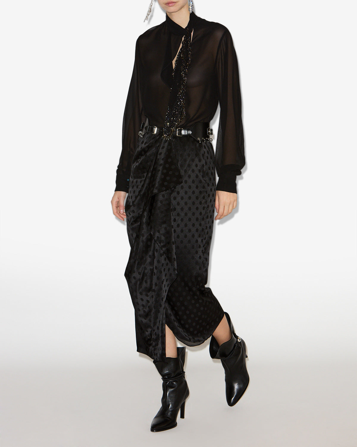 Falda breen Woman Negro 4