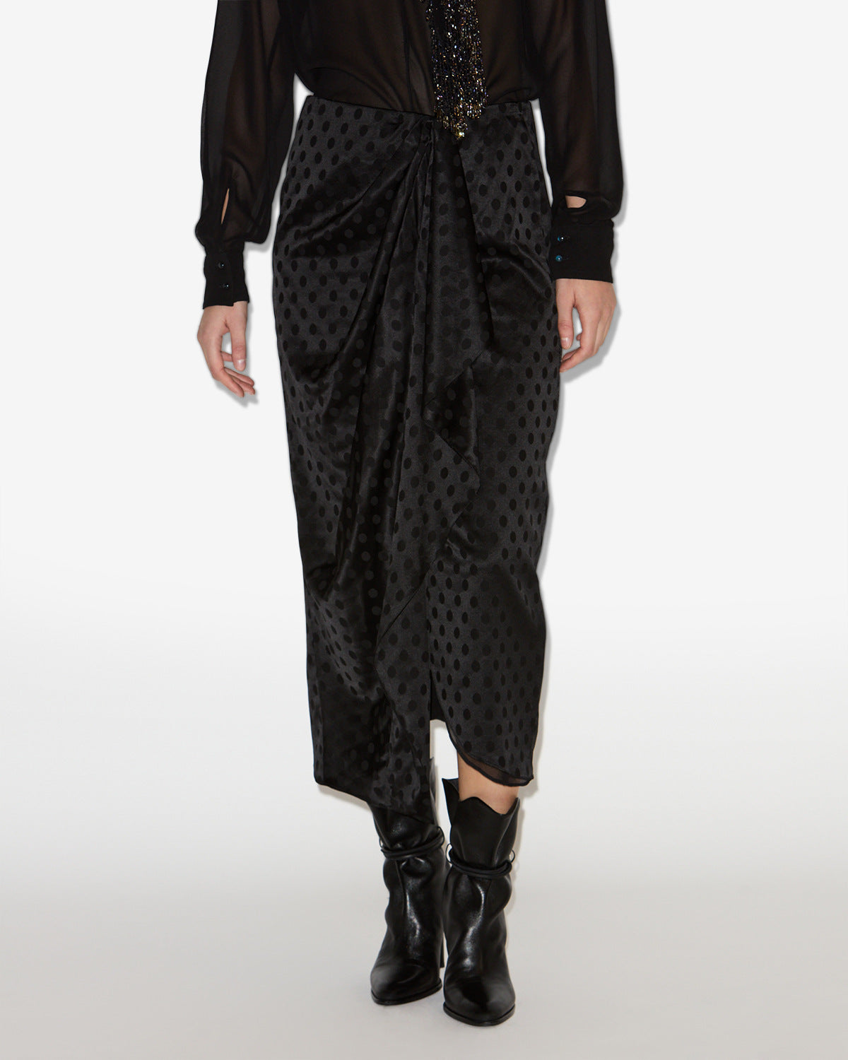 Falda breen Woman Negro 5