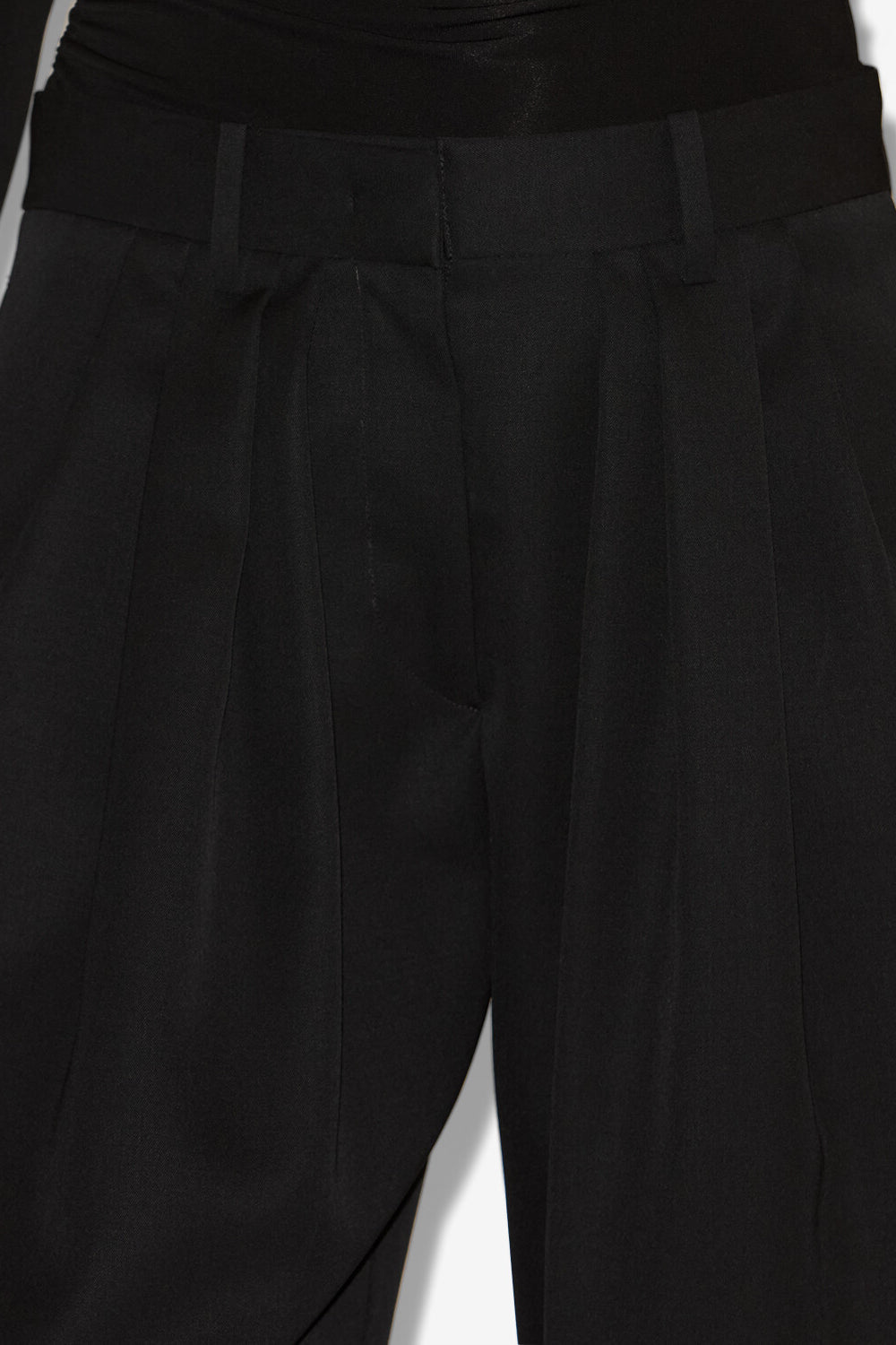 Bundfaltenhose janice - Schwarz - Woman - 3