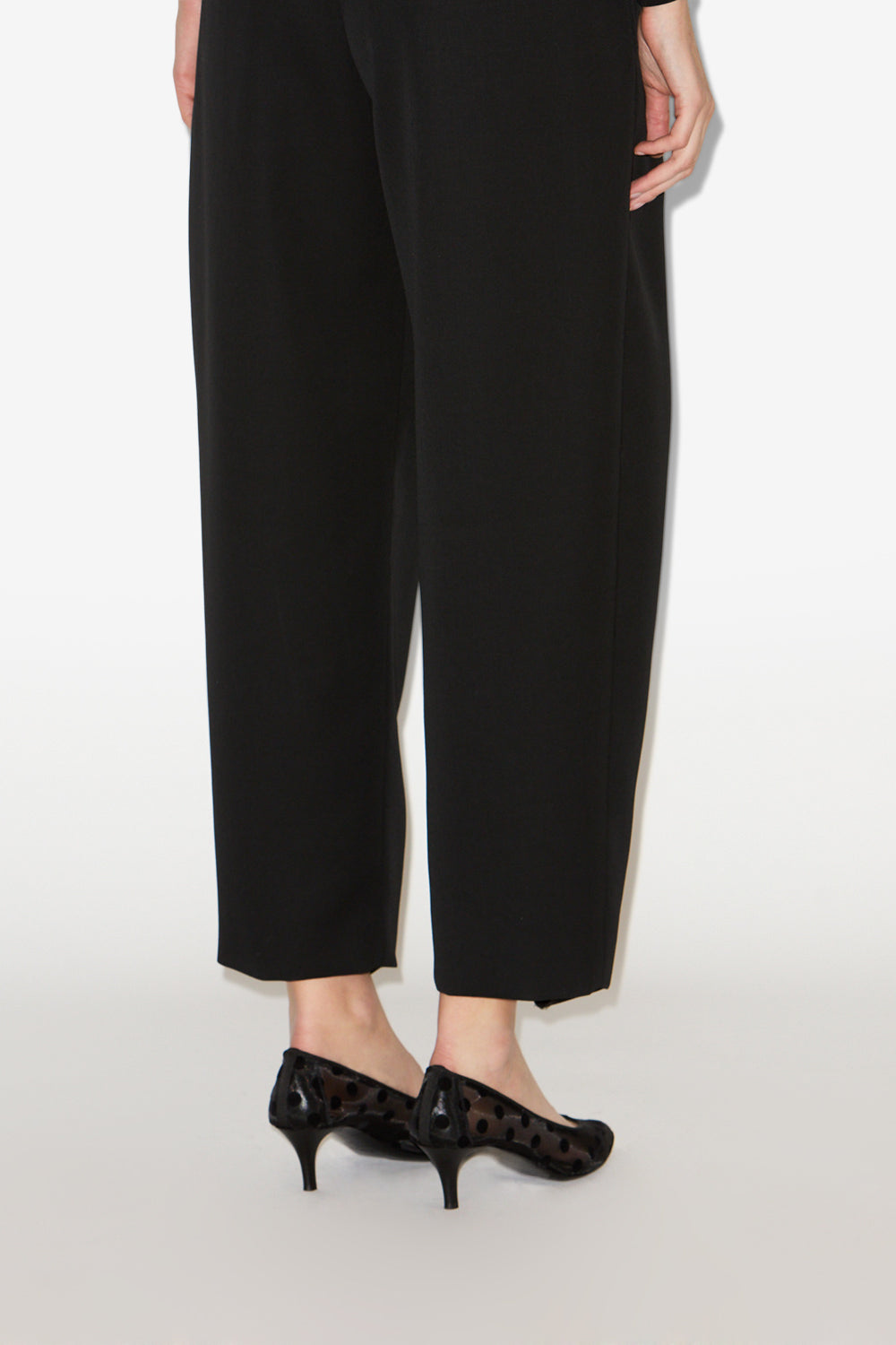 Bundfaltenhose janice - Schwarz - Woman - 5