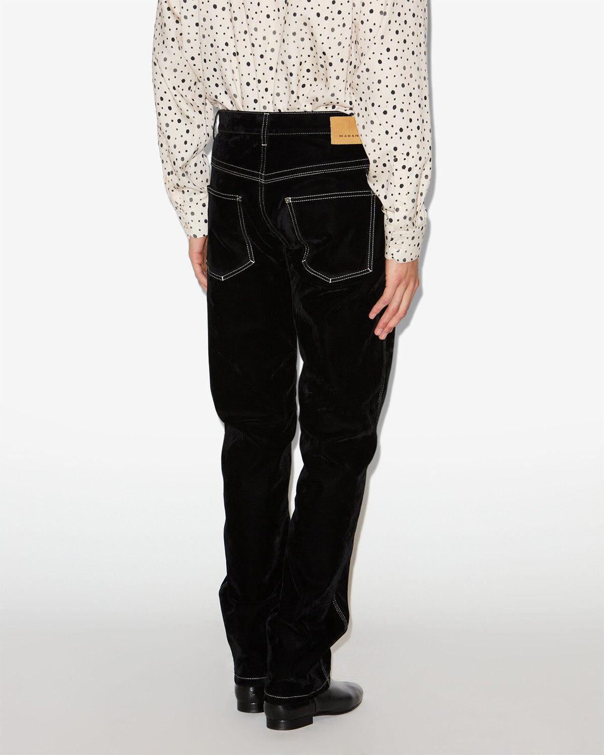 Jeans di cotone jeffrey - Nero - Man - 4