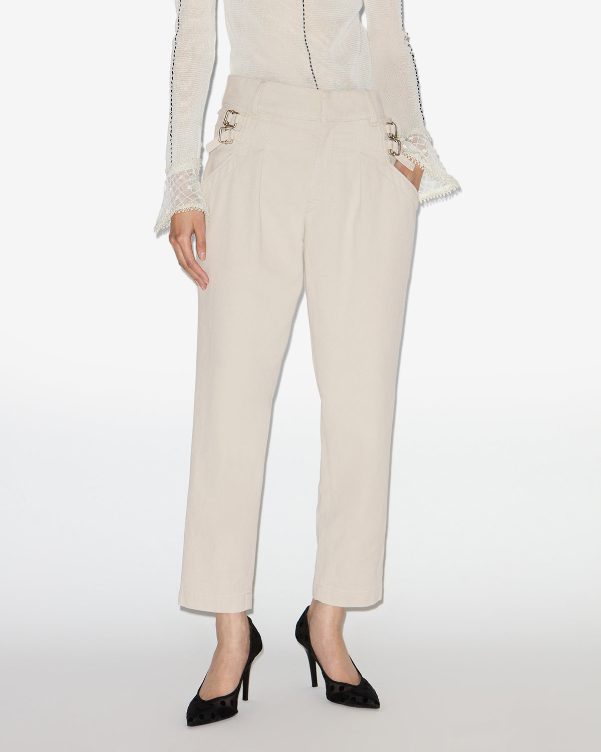 Tiffenda pants - Off white - Woman - 3