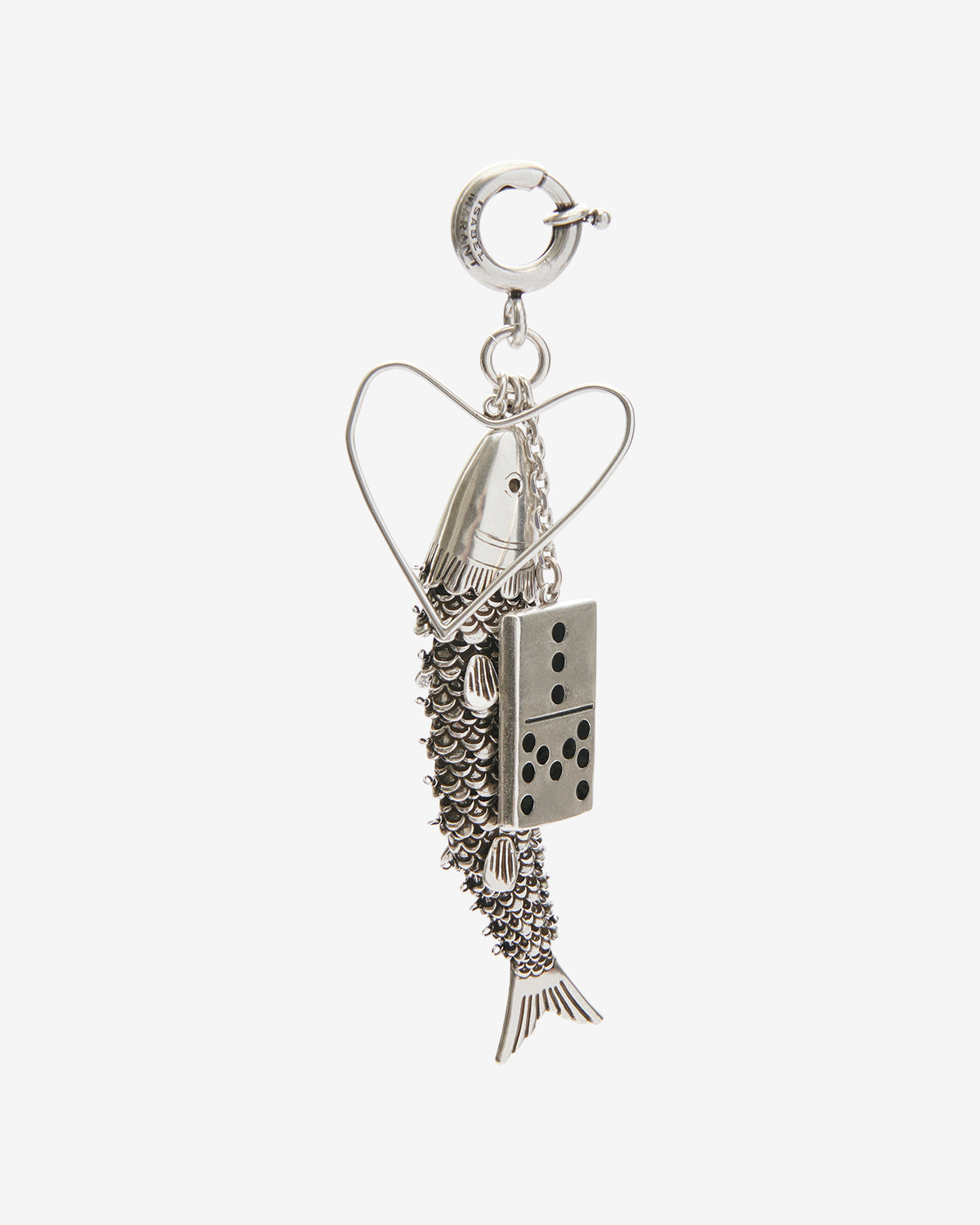 Abby key ring Woman Silver 3