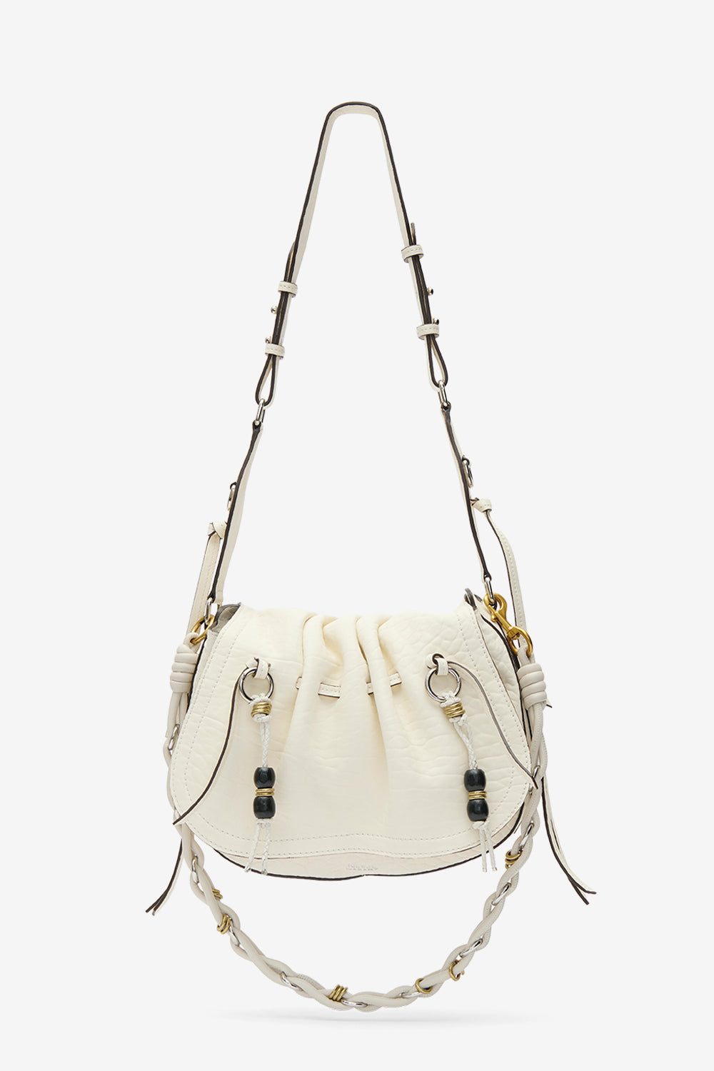 Schultertasche bolton aus leder - Beige - Woman - 1