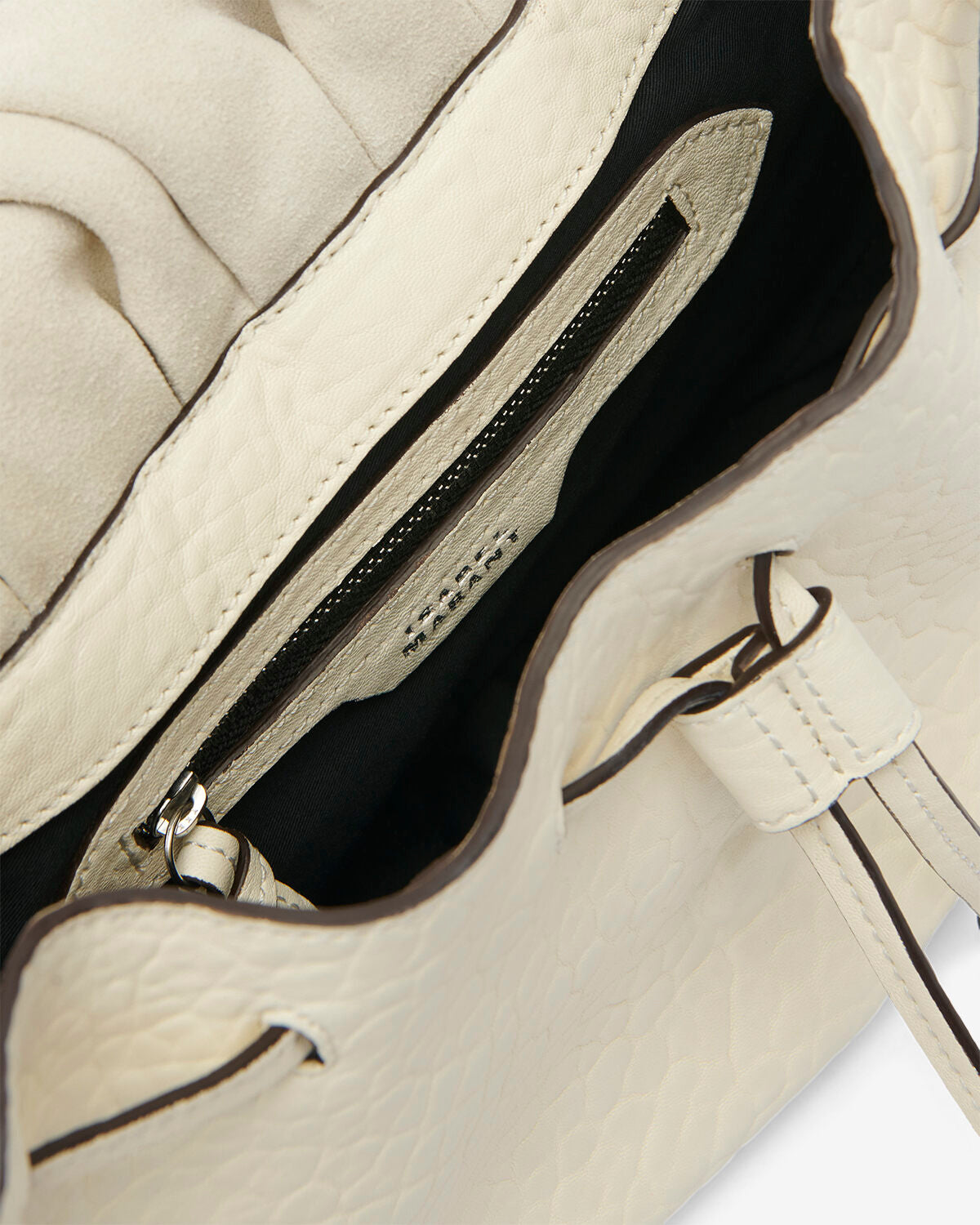 Bolton レザー ショルダーバッグ - ベージュ - Woman - 3