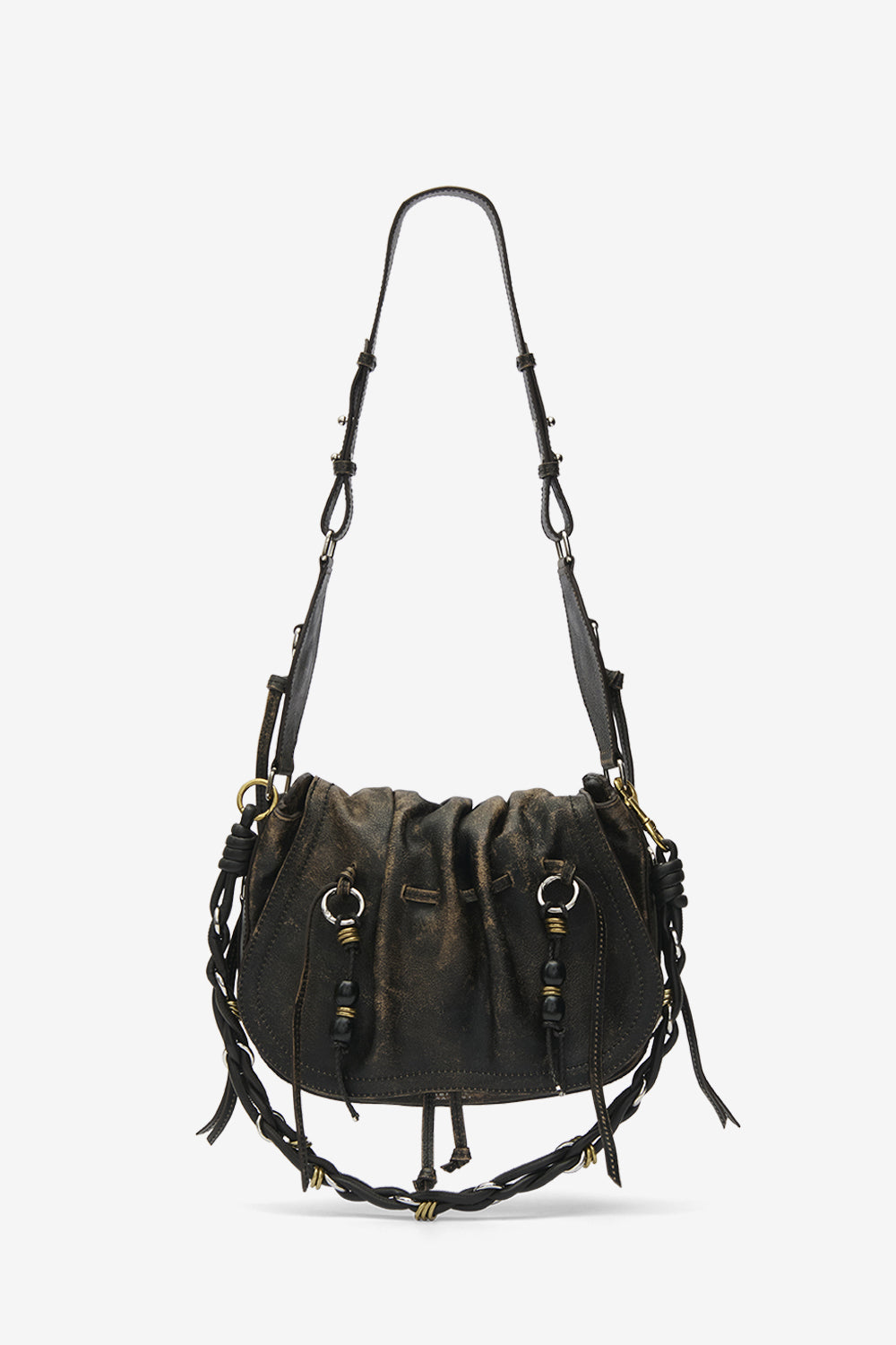 Schultertasche bolton aus leder - Vintage brown - Woman - 1