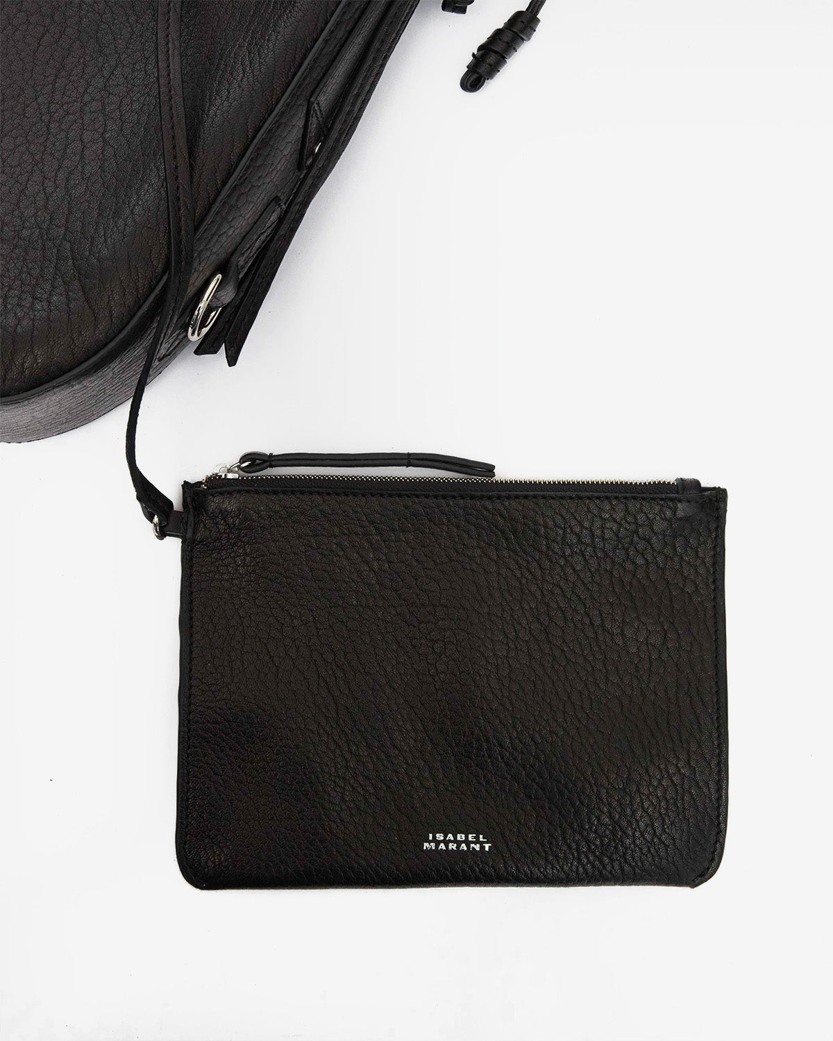 Tasche bolton hobo aus leder - Black and silver - Woman - 3